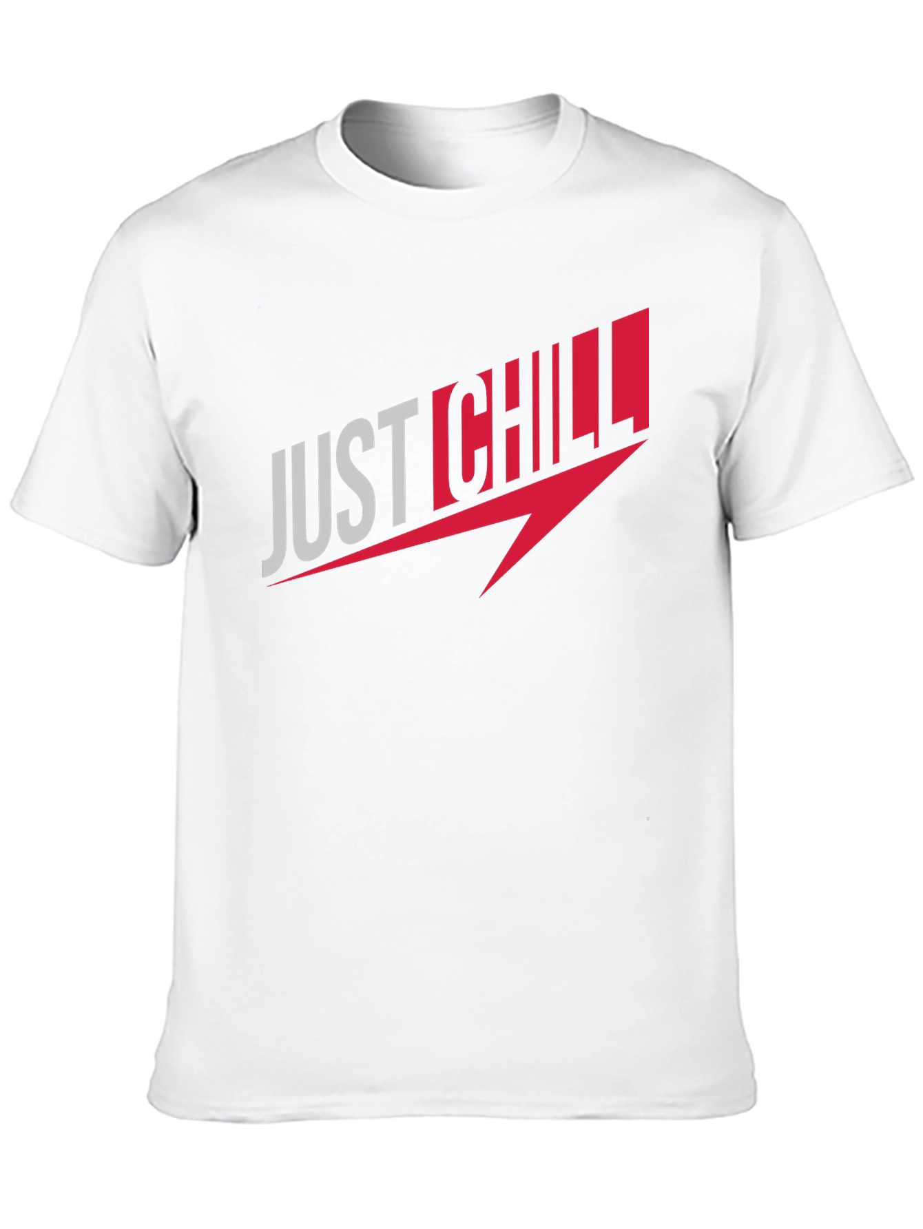 Black Just Chill Graphic Tee - Comfort Fit view 10