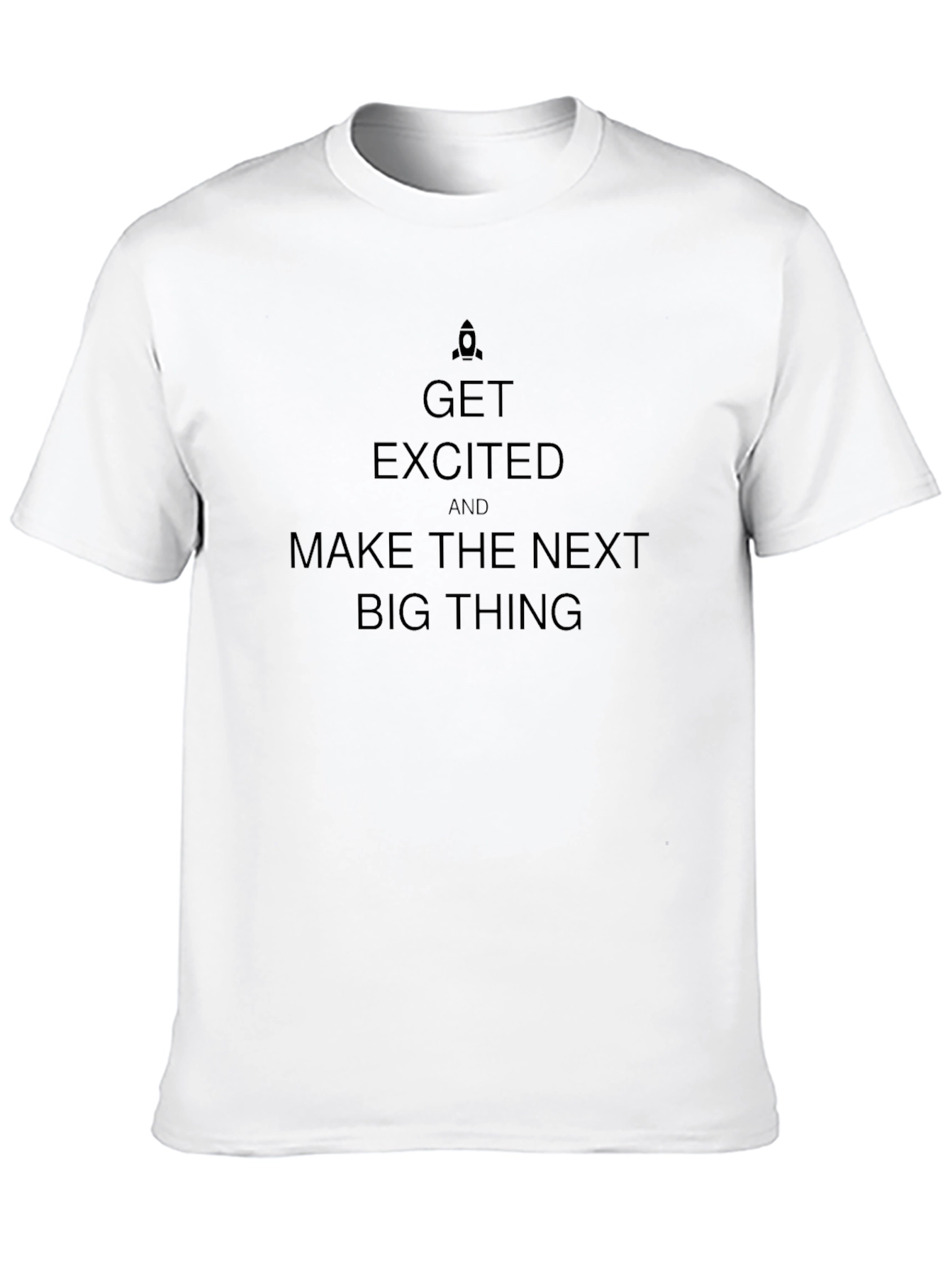 Black Motivational Graphic Tee - Make the Next Big Thing view 10
