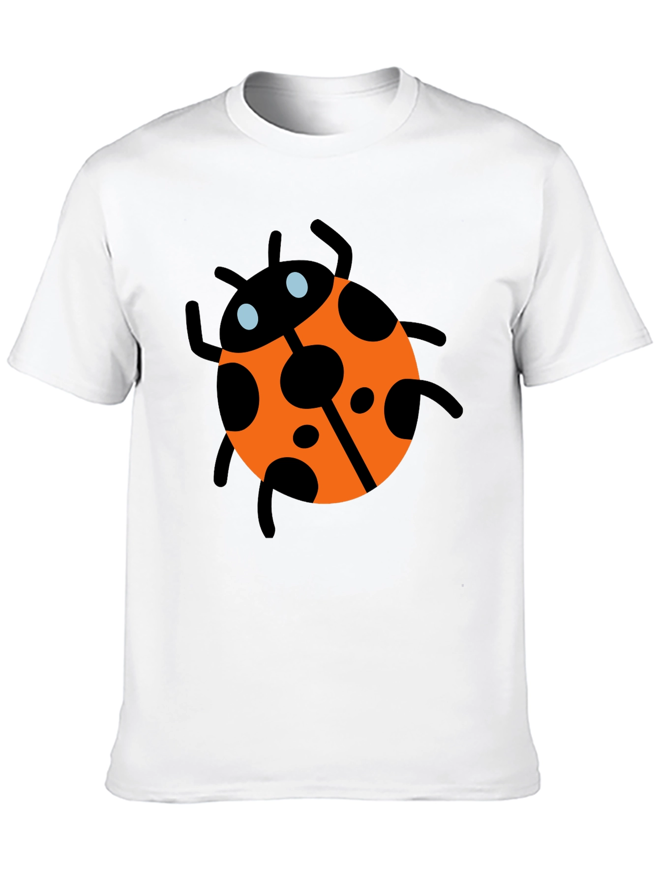 Black Ladybug Graphic Tee - Men's Black T-Shirt view 10