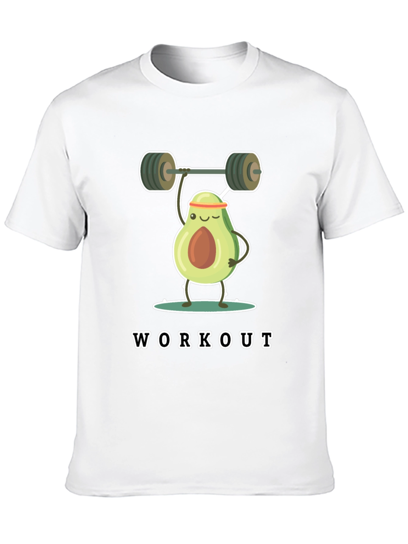 Black Avocado Workout Black T-Shirt view 10