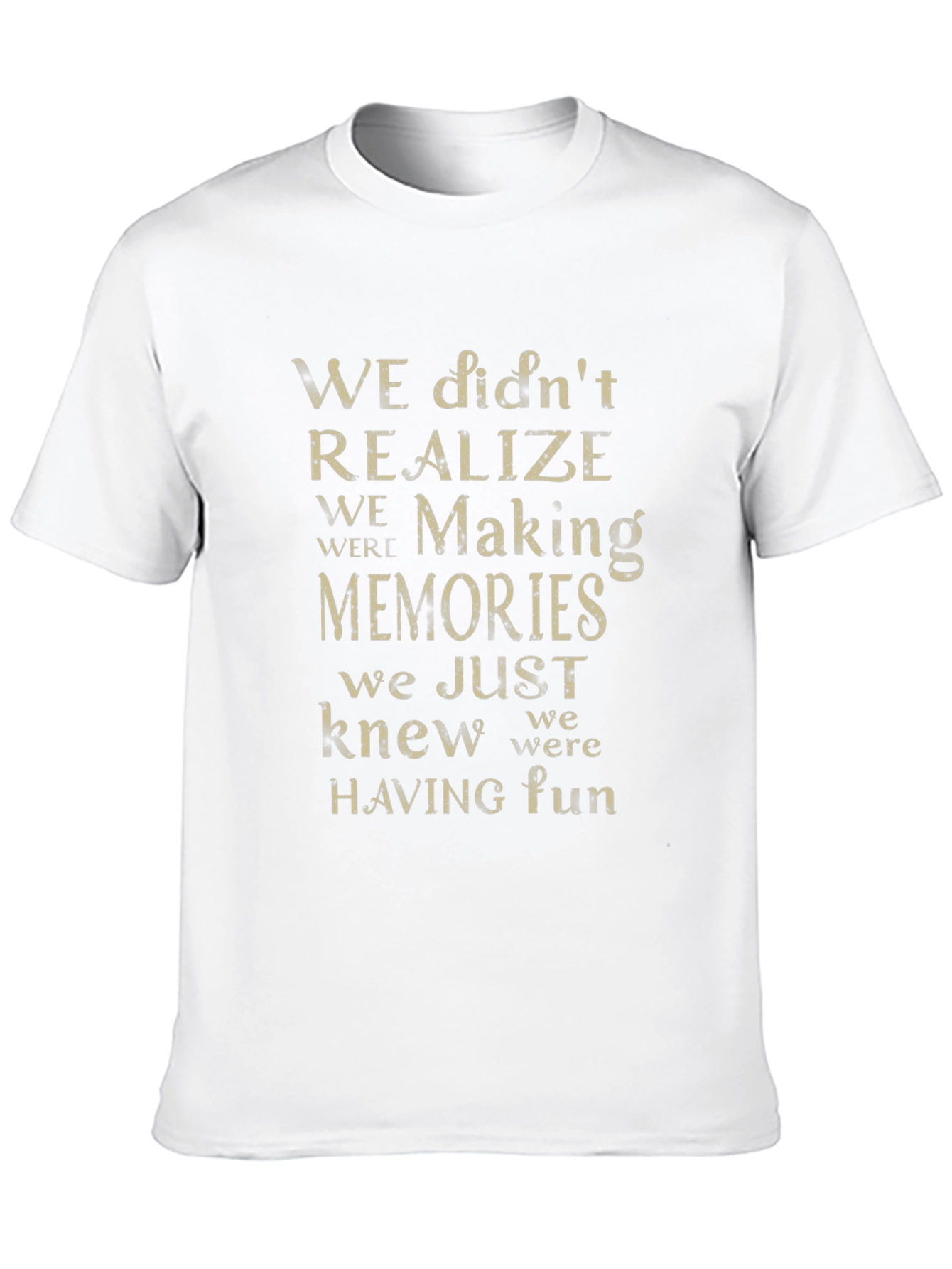 Black Making Memories T-Shirt - Black Graphic Tee view 10