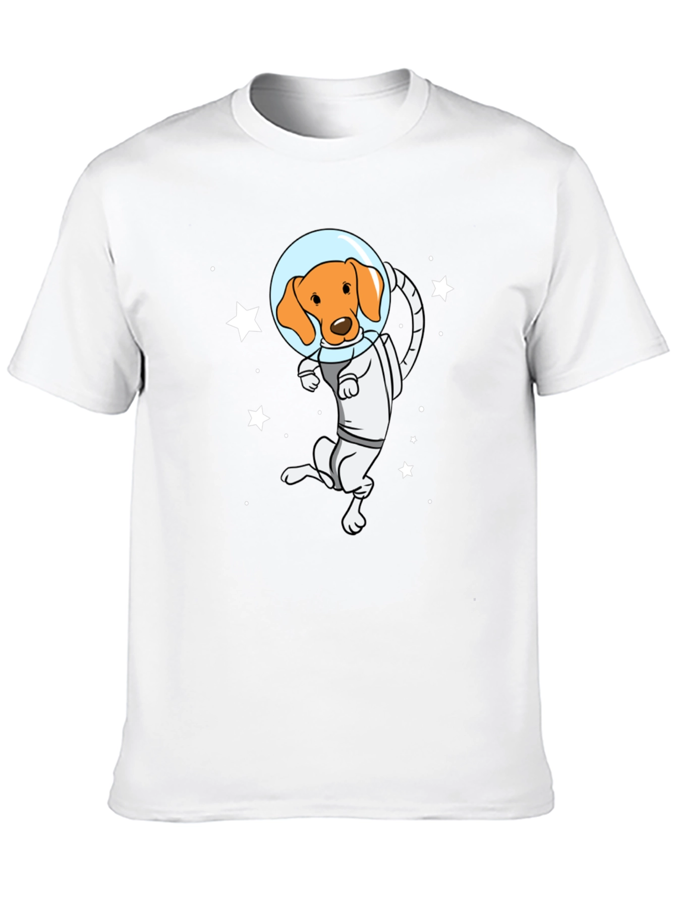 Black Dog Astronaut Graphic T-Shirt view 10