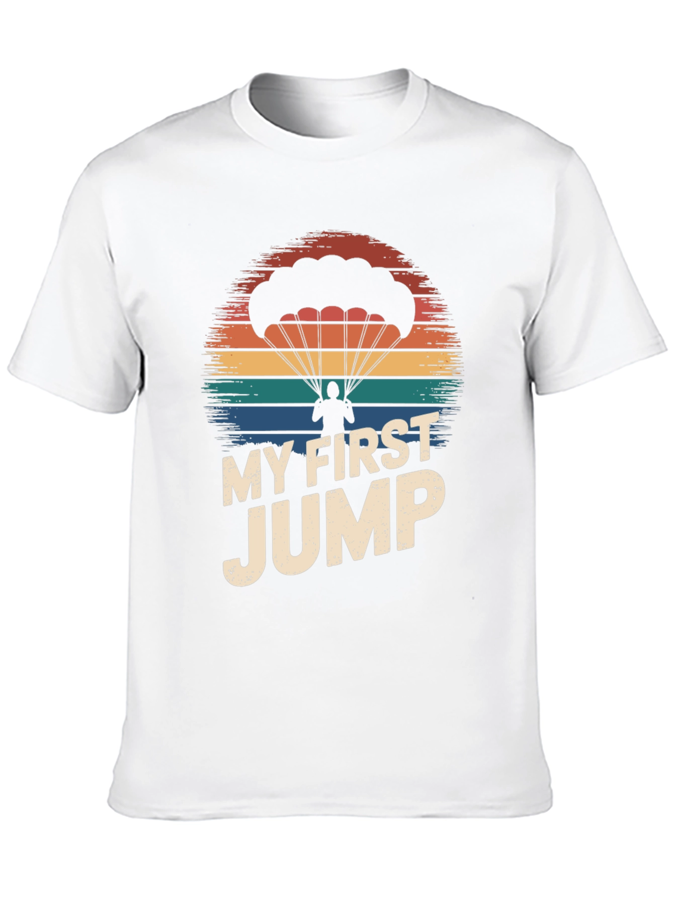 Black My First Jump Graphic Tee - Skydiving Shirt view 10