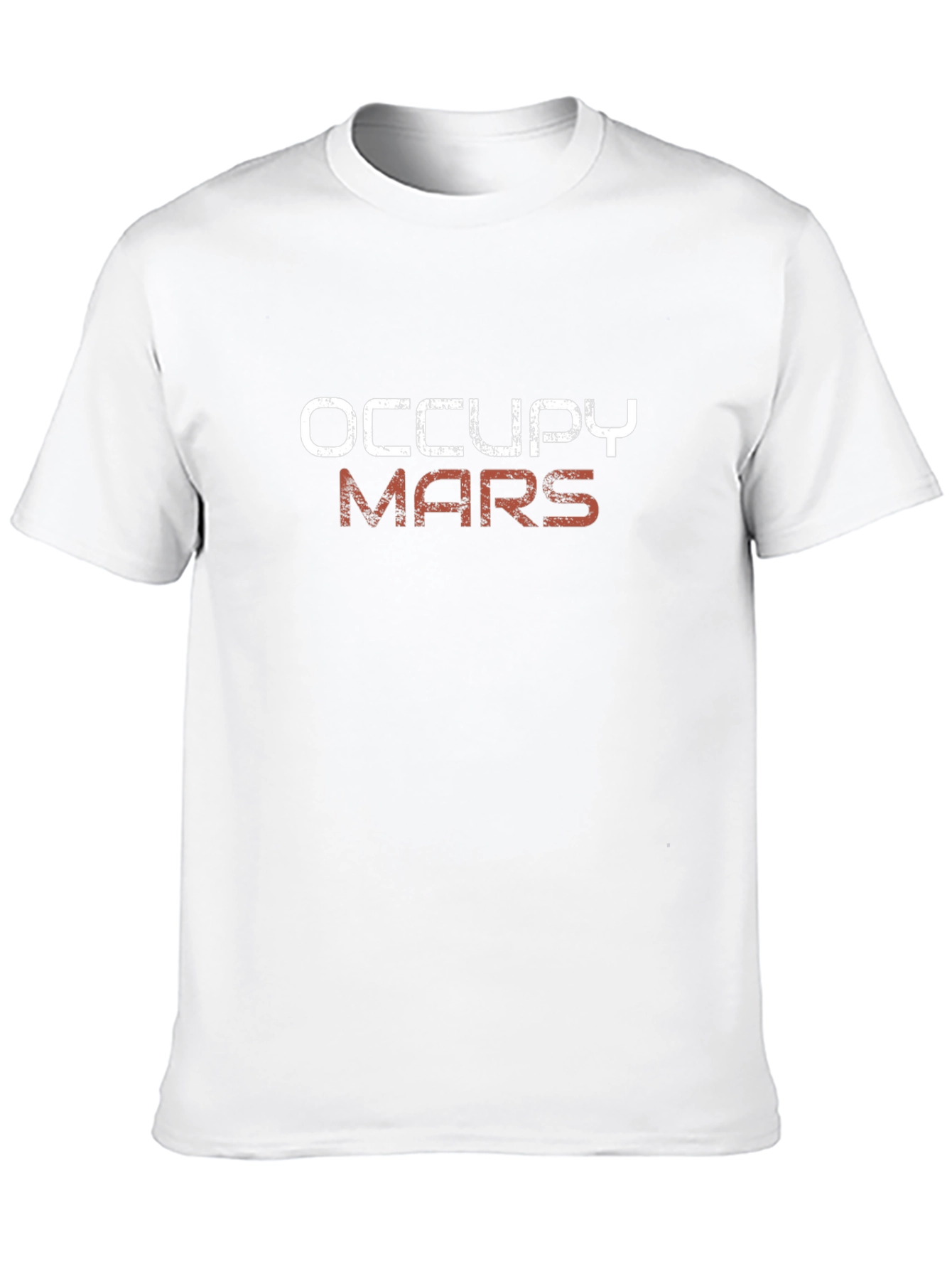 Black Occupy Mars T-Shirt - Sci-Fi Space Tee view 10