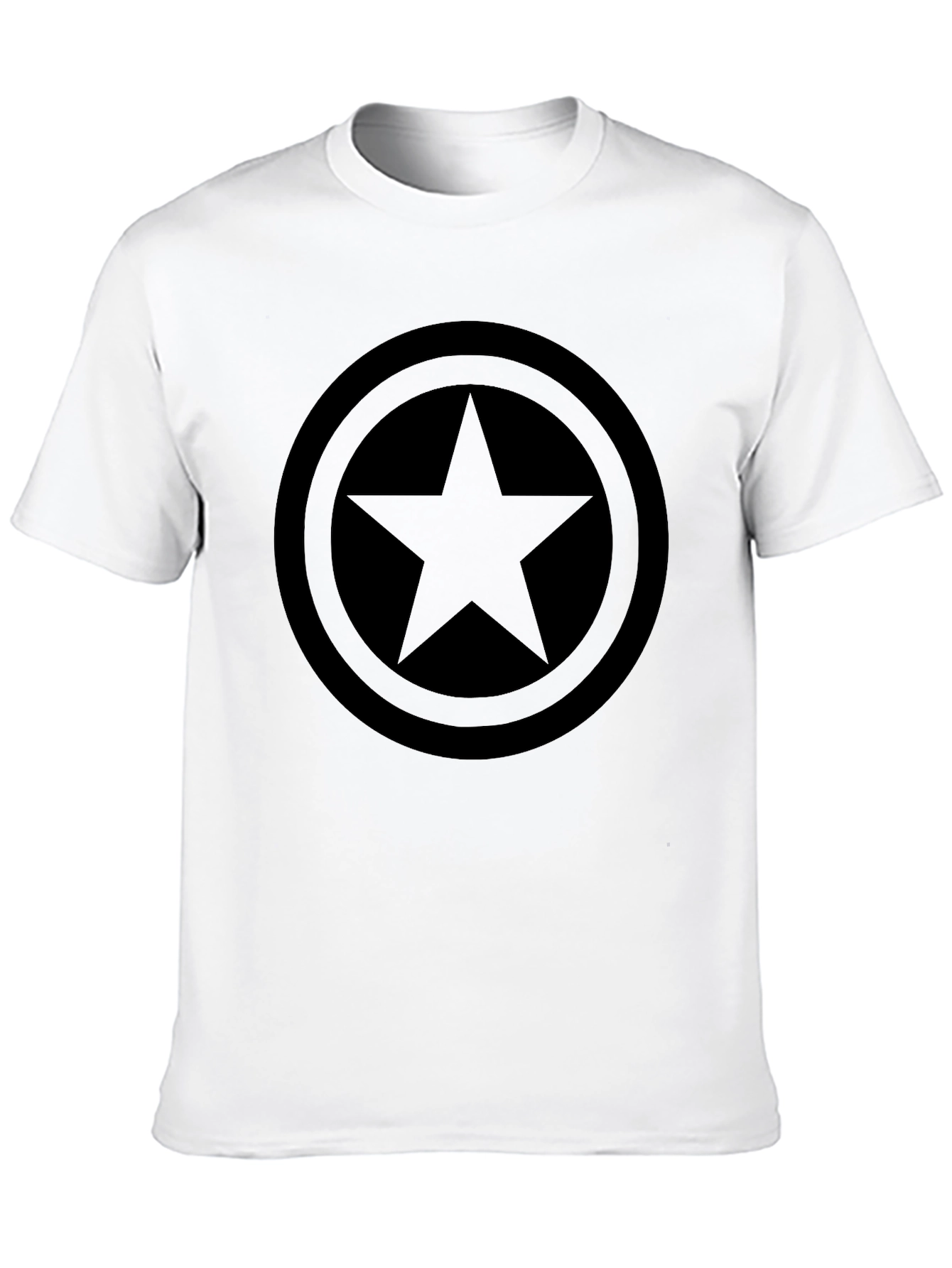 Black Black Star Emblem T-Shirt view 10