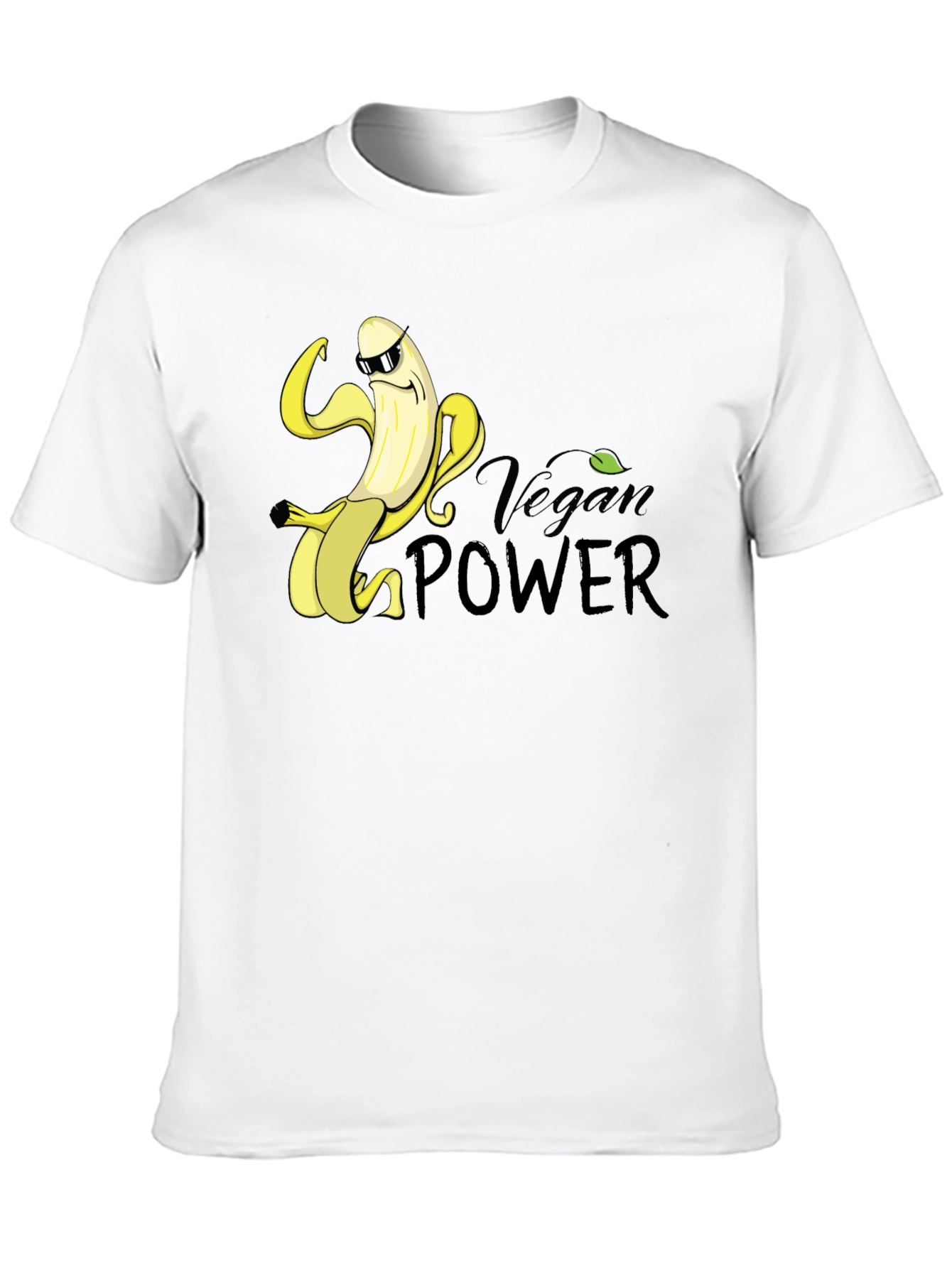 Vegan Power Banana Graphic Tee - 10