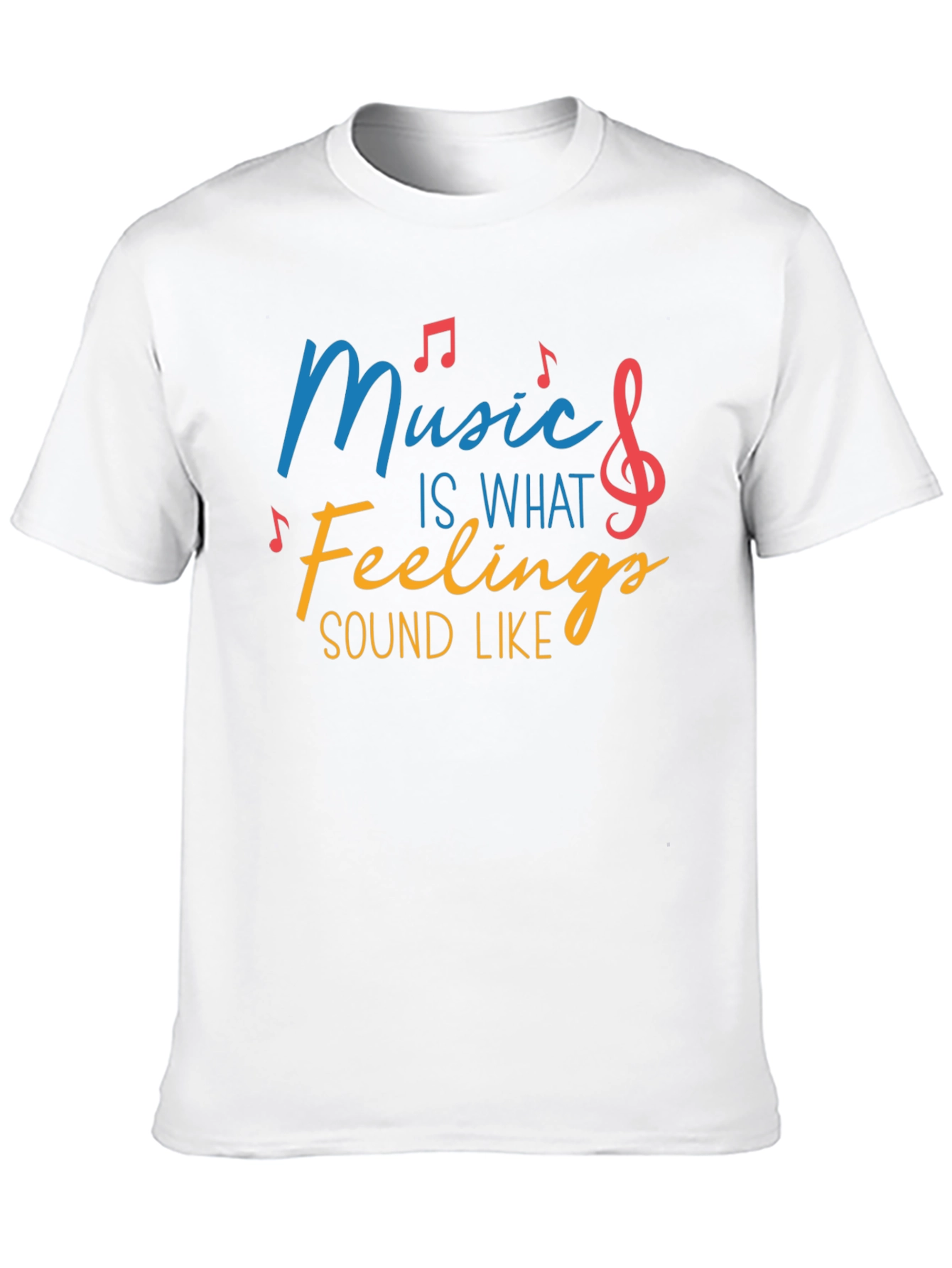 Black Music Is What Feelings Sound Like Graphic T-Shirt view 10