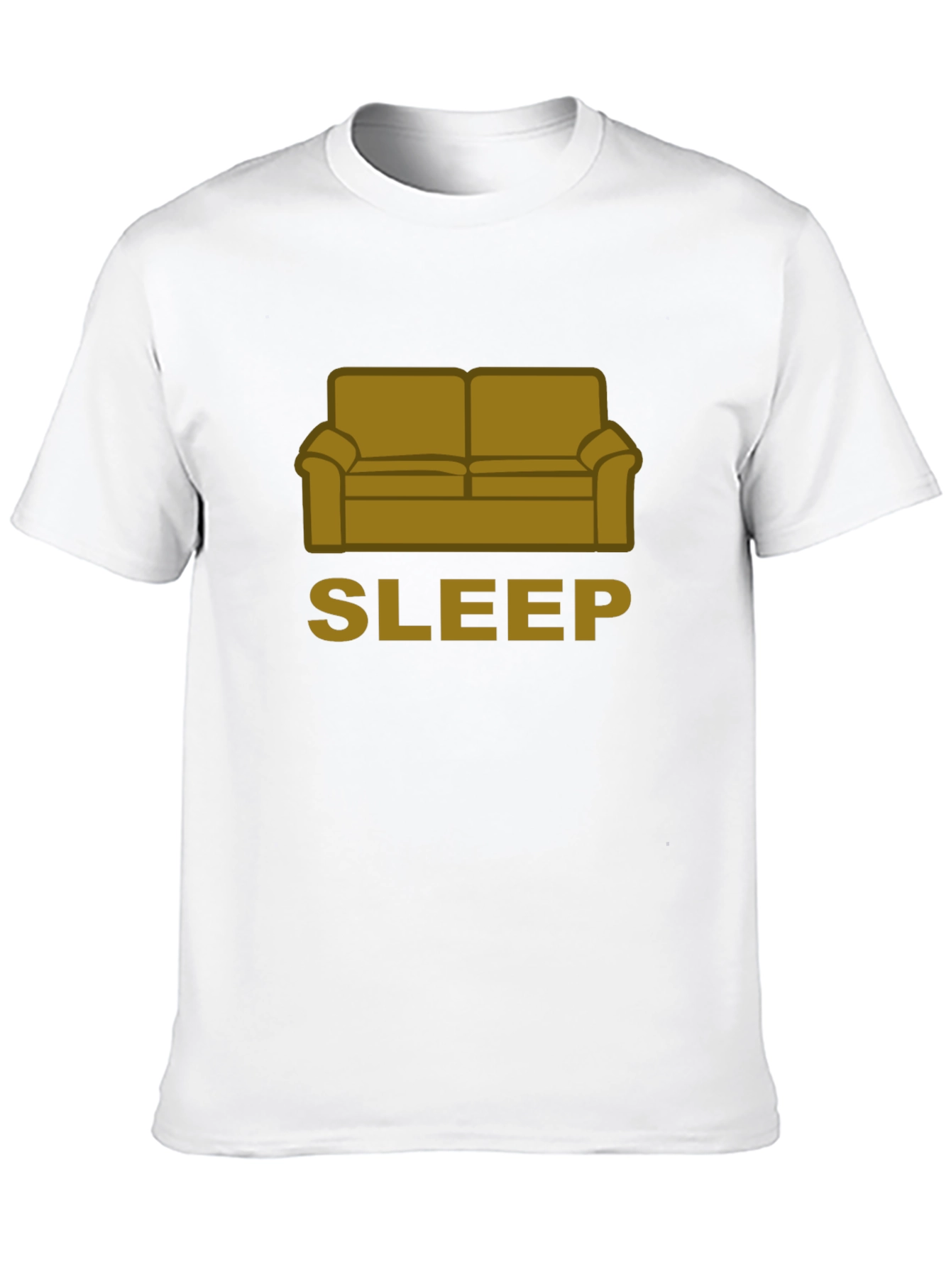 Black Couch Sleep T-Shirt - Relaxing Comfort Style view 10