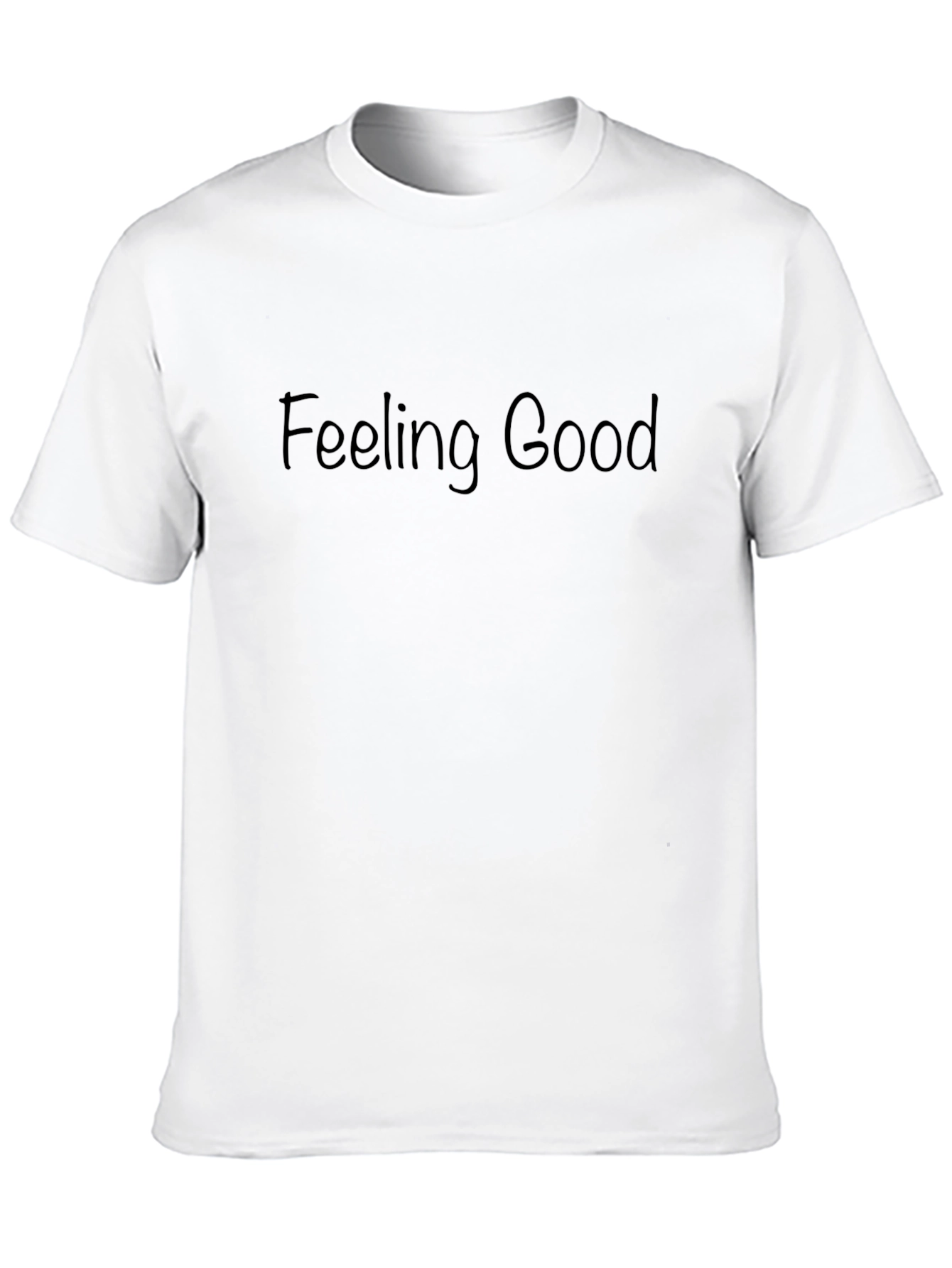 Black Feeling Good Black T-Shirt view 10