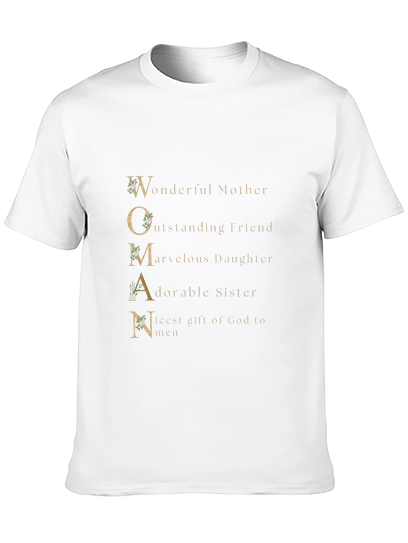 Black WOMAN Wonderful Mother Graphic T-Shirt view 10