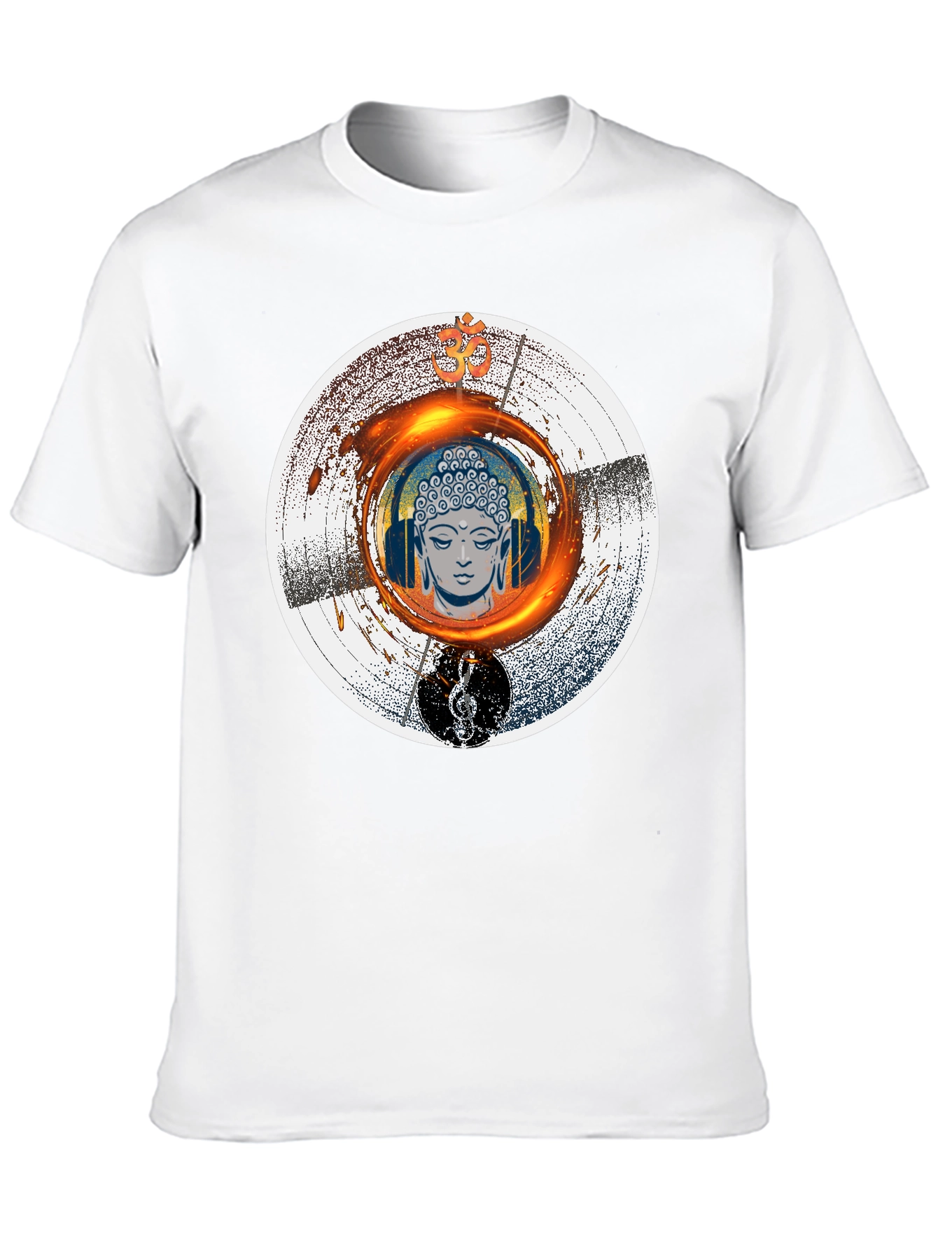 Buddha Music T-Shirt - Meditation Zen Graphic Tee - 10