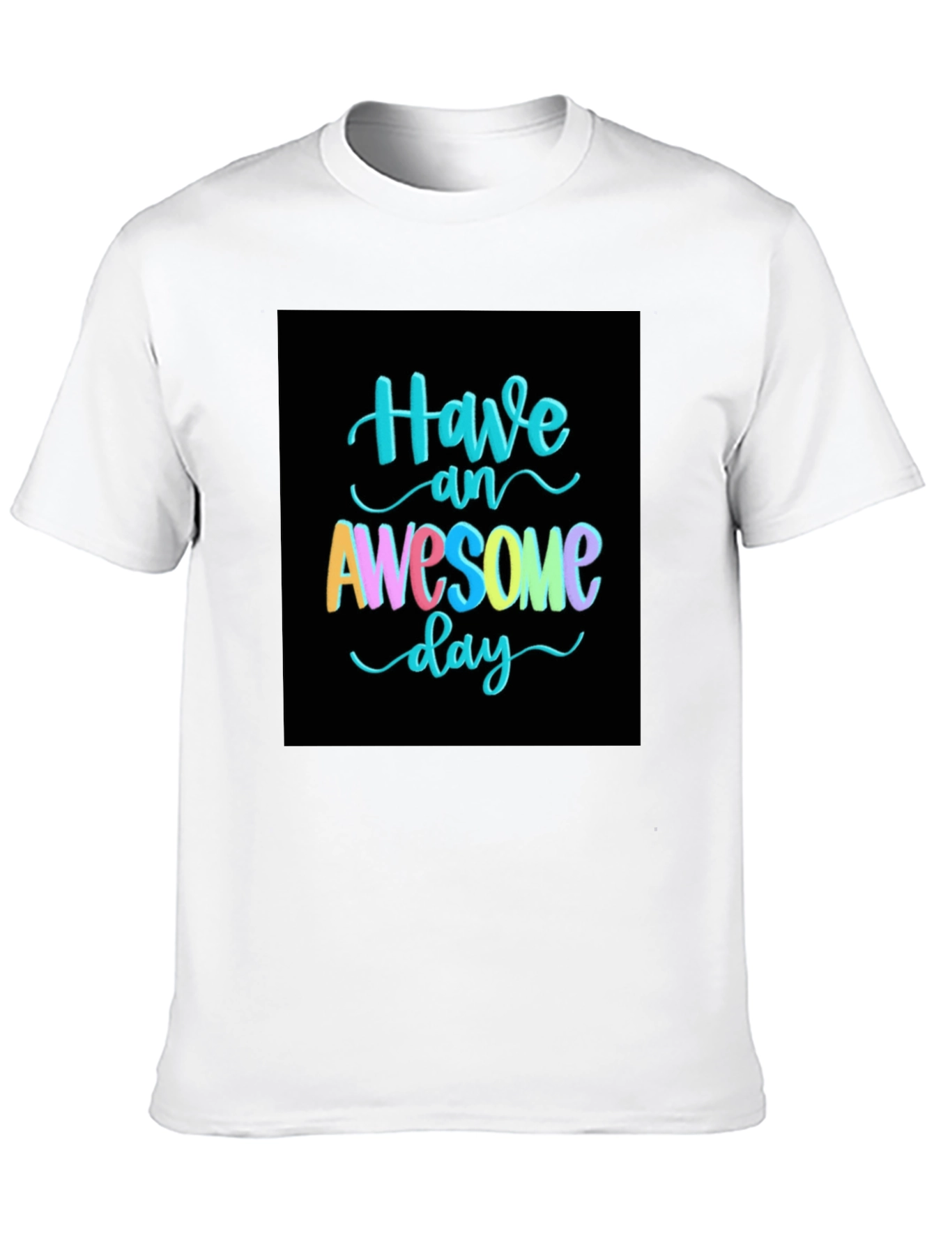 Black Awesome Day T-Shirt view 10