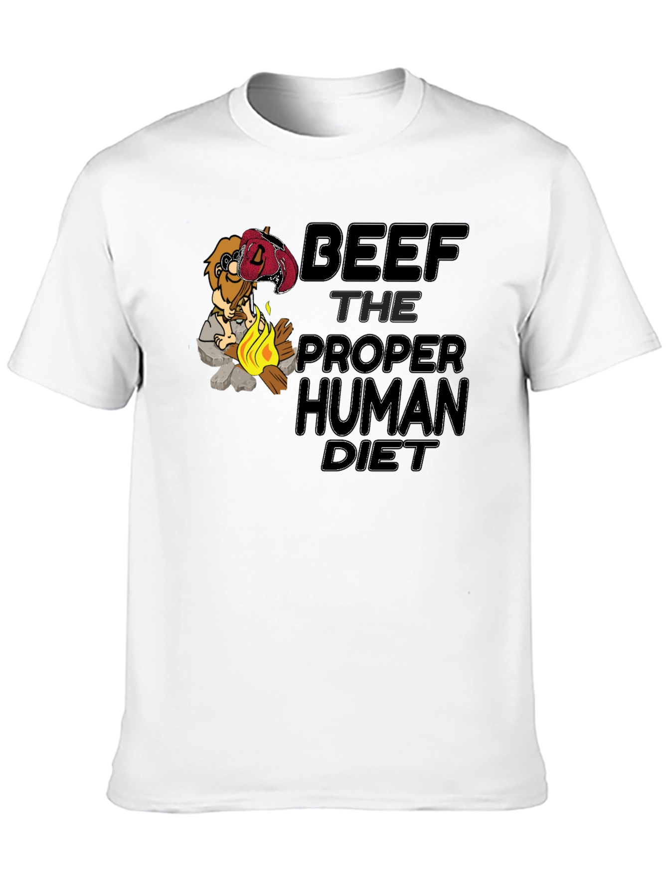 Black Beef: The Proper Human Diet T-Shirt view 10