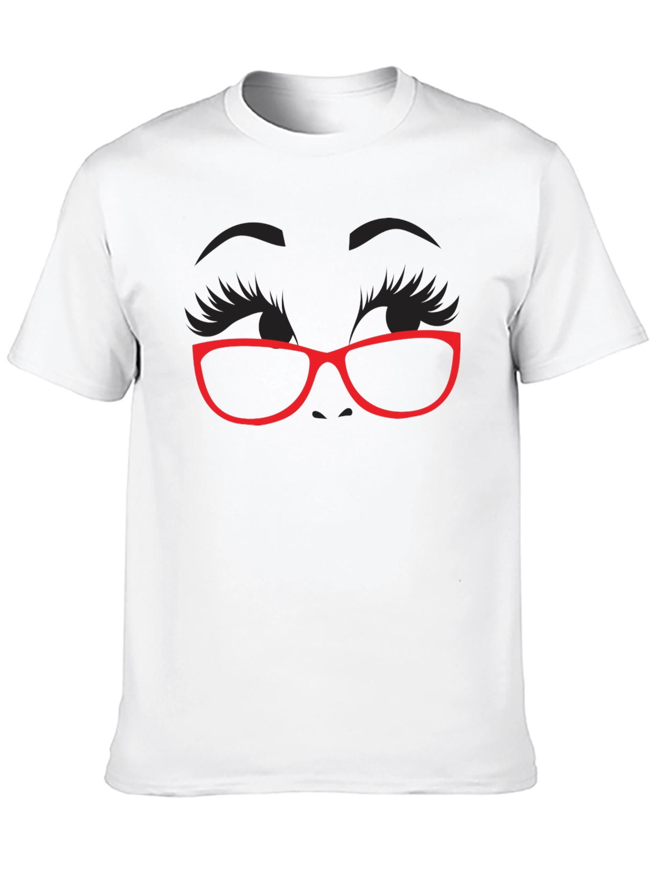 Black Eyeglasses Graphic Tee - Stylish and Unique Design view 10