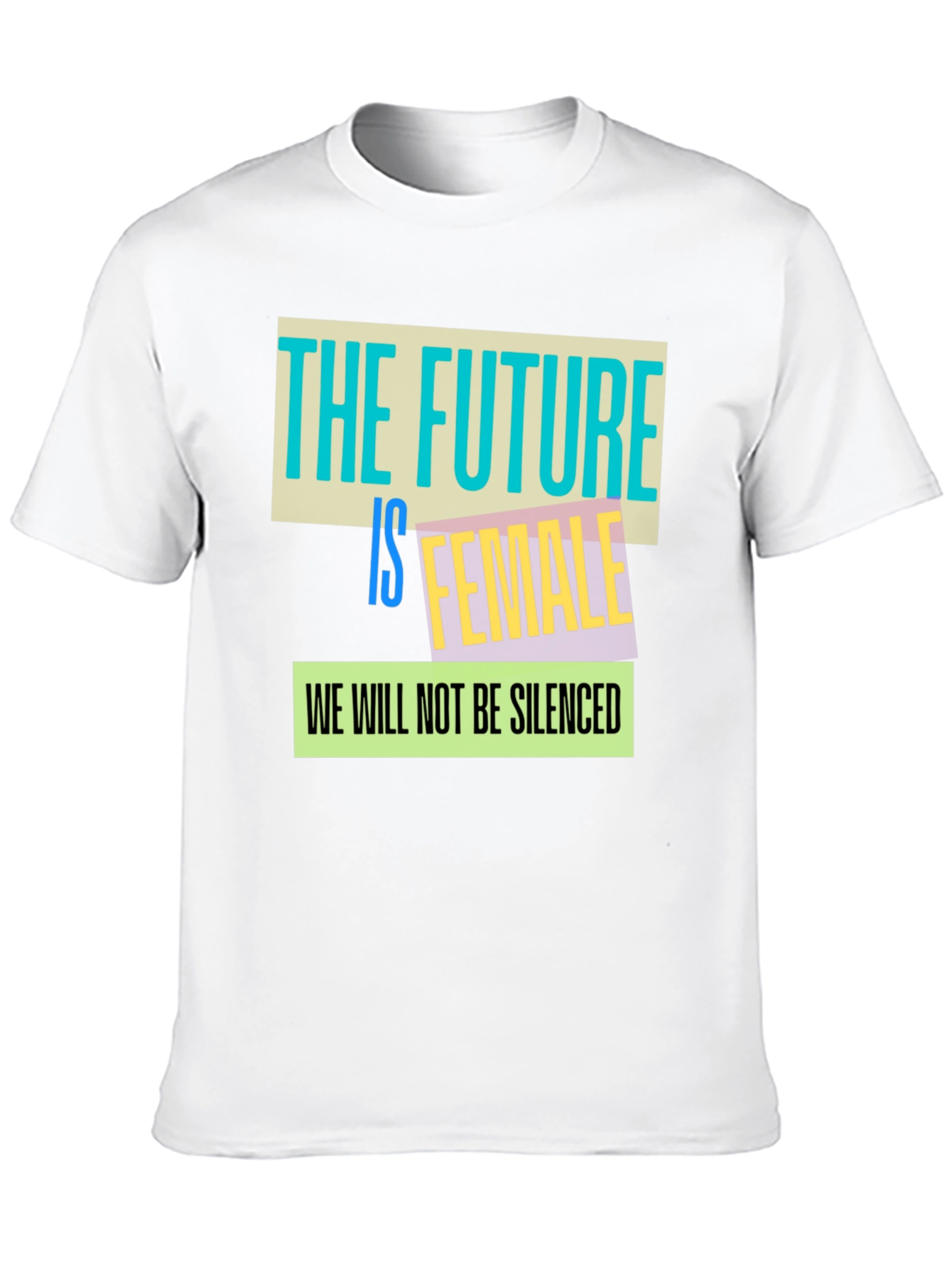 Black The Future Is Female Graphic Tee view 10