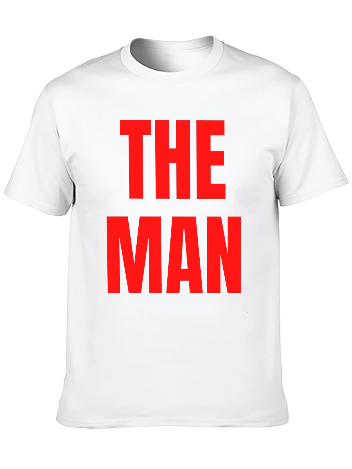 Black The Man Graphic Tee - Bold Statement Shirt view 10
