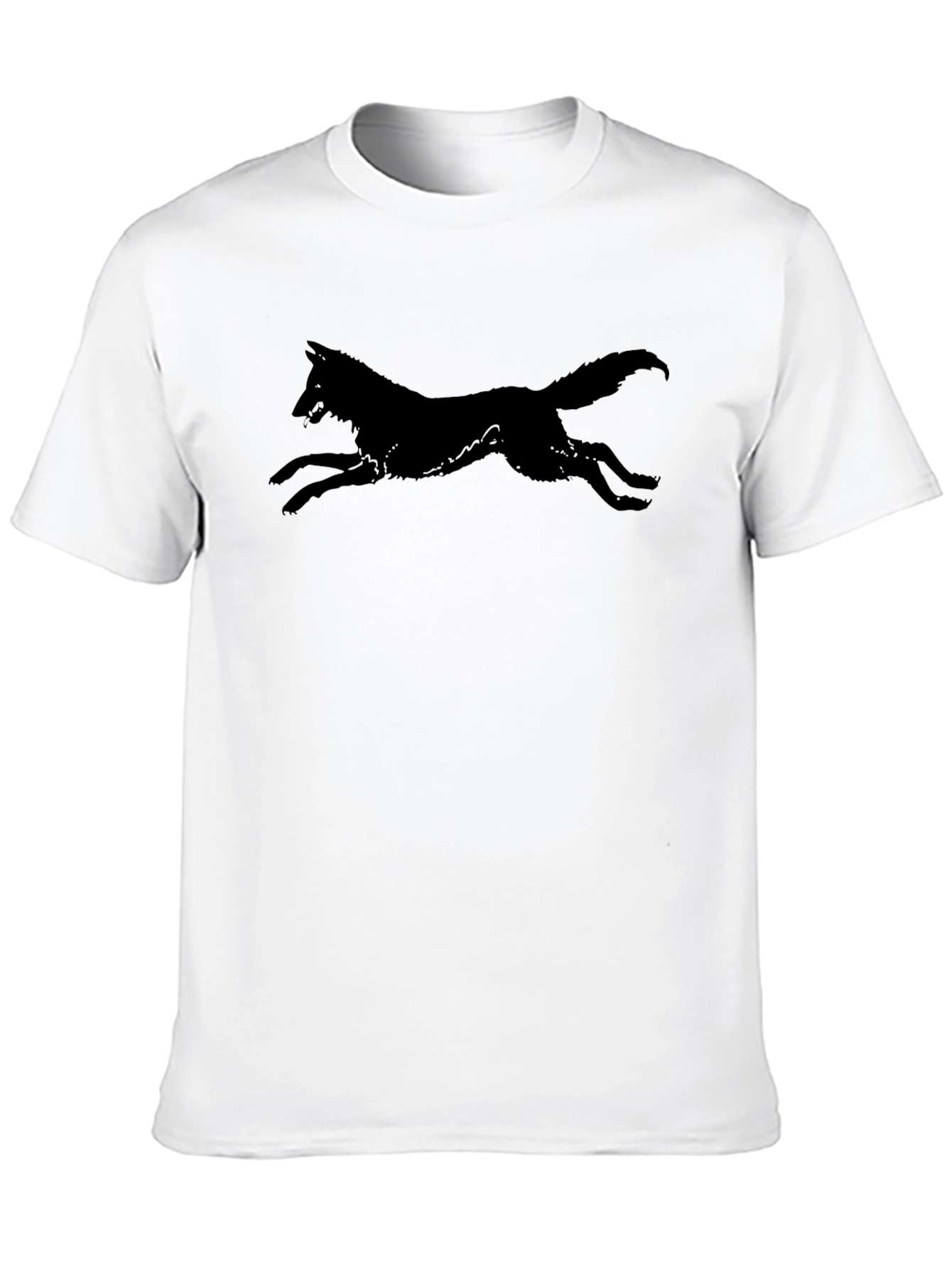 Black Black Coyote Silhouette T-Shirt view 10