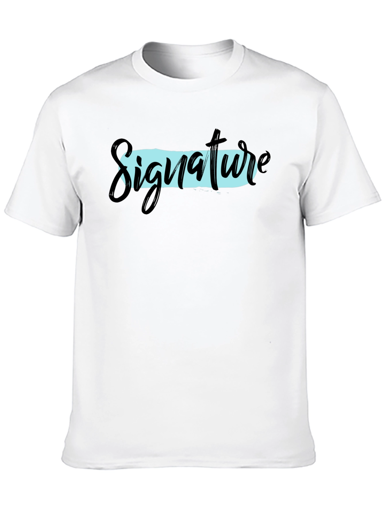 Black Signature Graphic T-Shirt - Black view 10