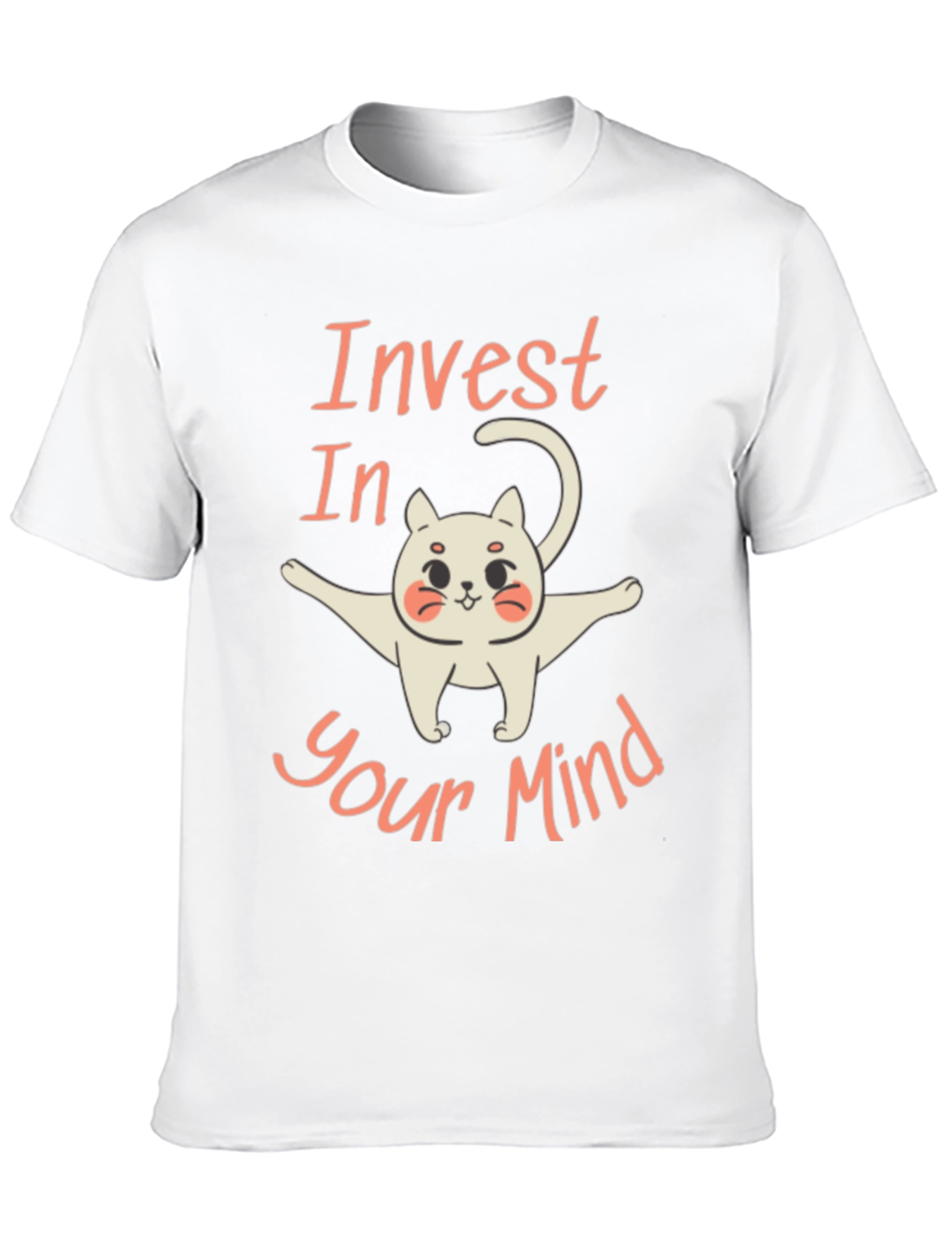 Black Invest In Your Mind T-Shirt view 10