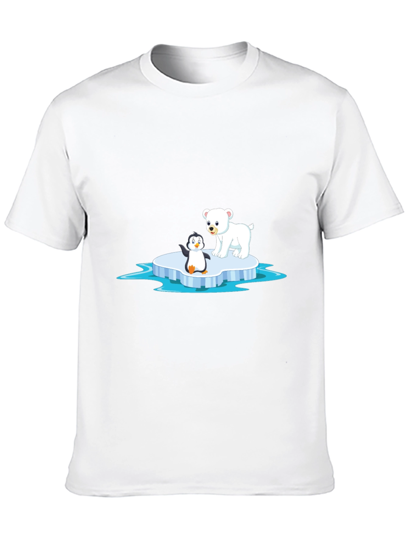 Black Penguin & Polar Bear Ice T-Shirt view 10