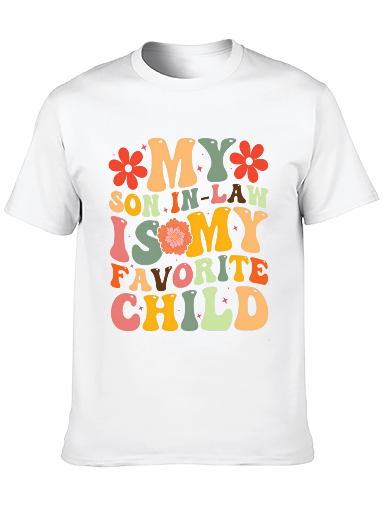 Black Funny "My Son In-Law is My Favorite Child" T-Shirt view 10