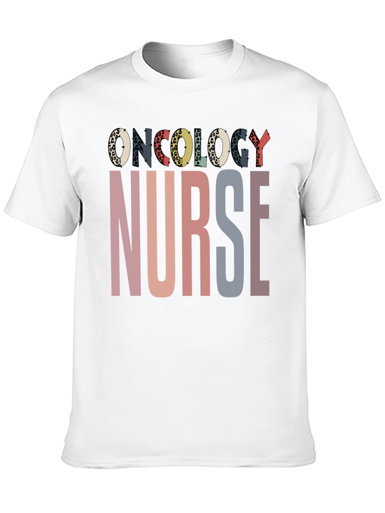 Black Oncology Nurse Graphic T-Shirt view 10