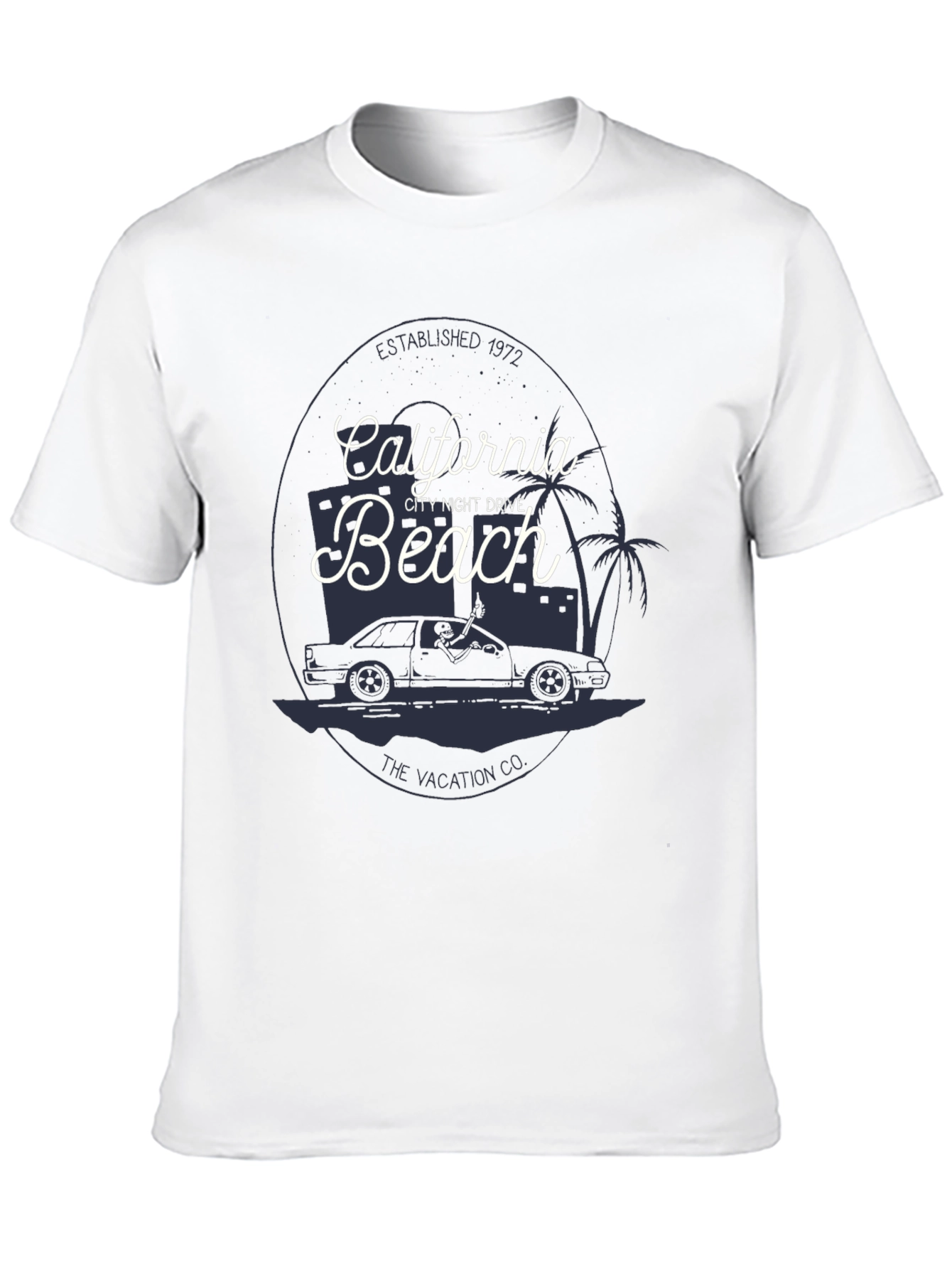 Black California Beach Graphic Tee - Vacation Vibes view 10
