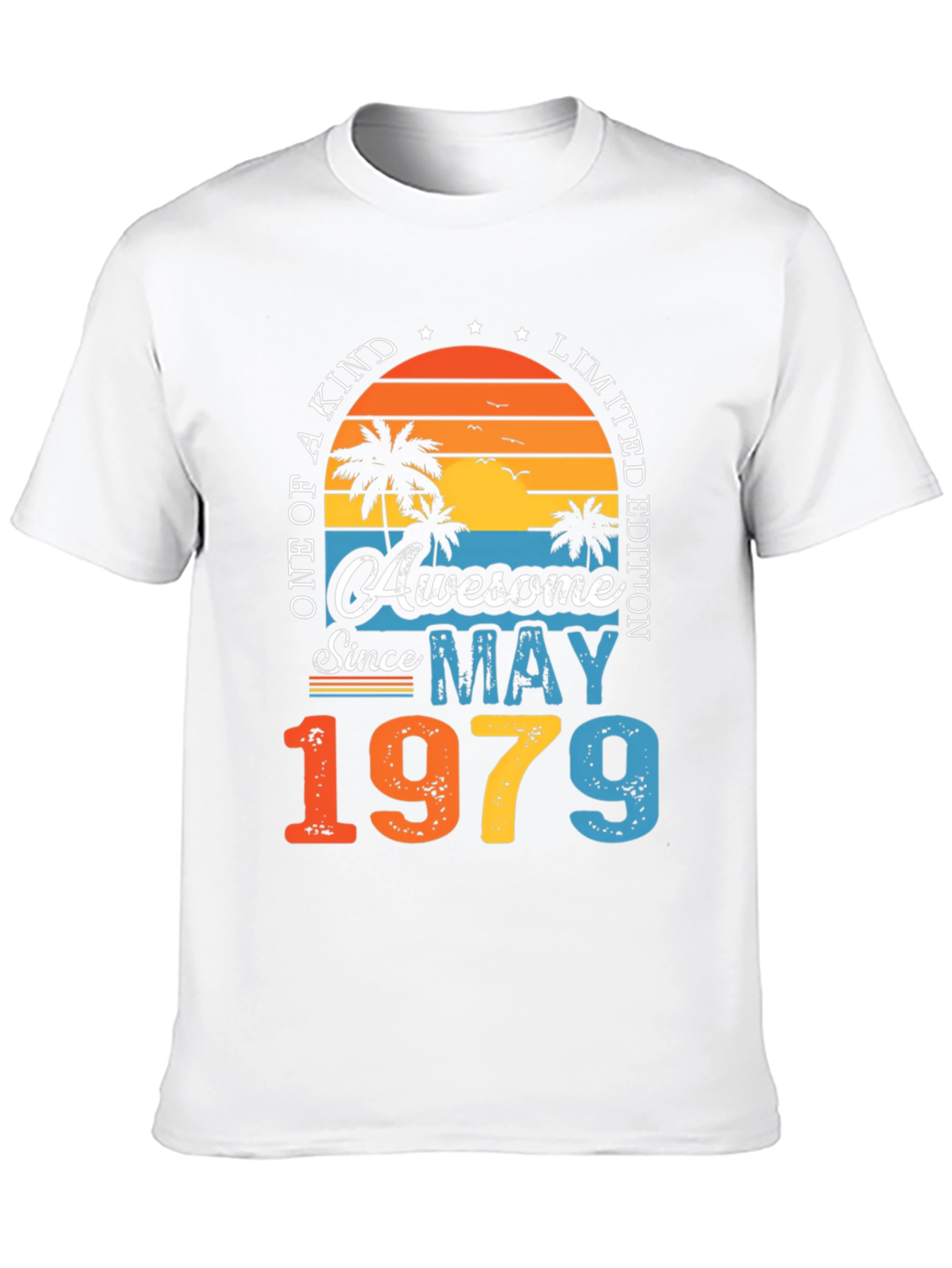 Black Awesome Since May 1979 Black Graphic Tee view 10