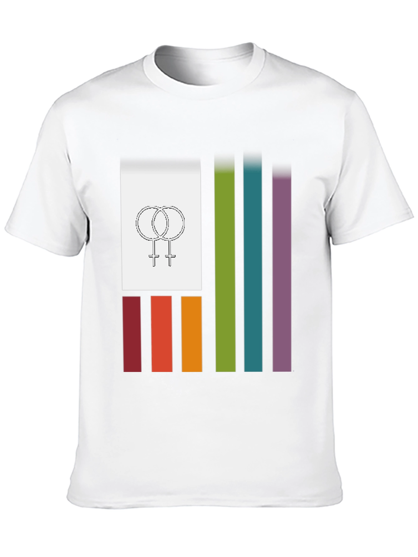 Black Pride Flag Graphic Tee view 10