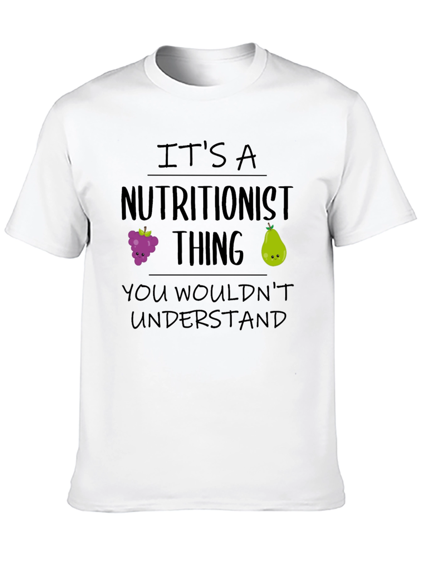 Black Nutritionist Thing T-Shirt - Funny Foodie Tee view 10