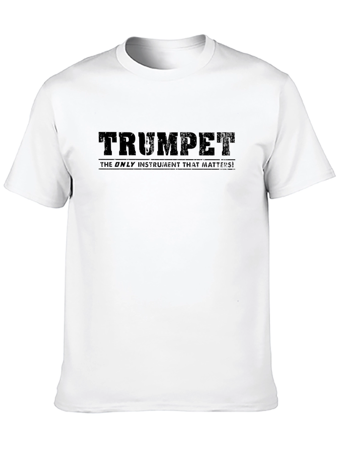 Black Trumpet - The Only Instrument That Matters! Black T-Shirt view 10
