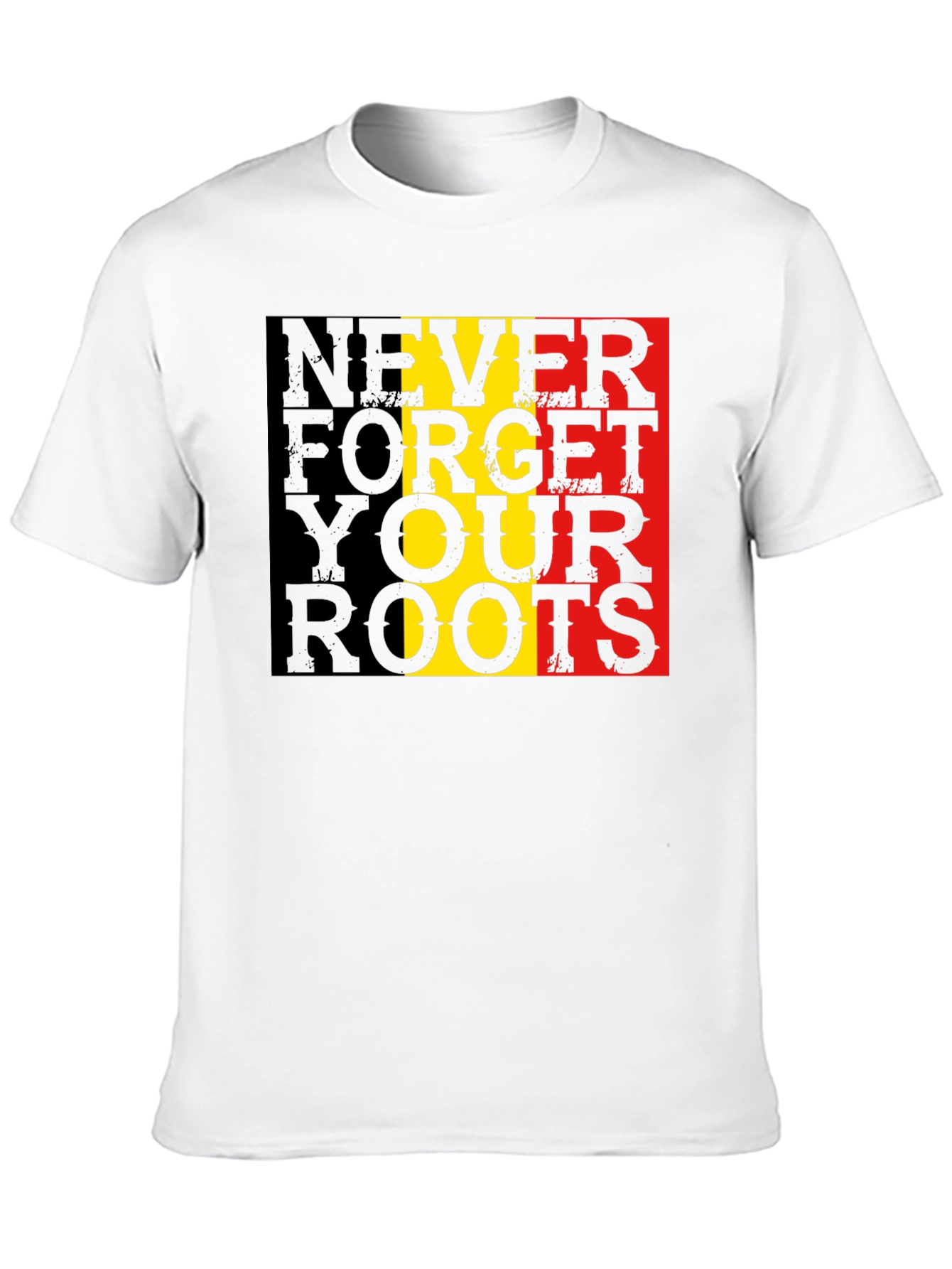 Never Forget Roots Graphic Tee - Black T-Shirt - 10