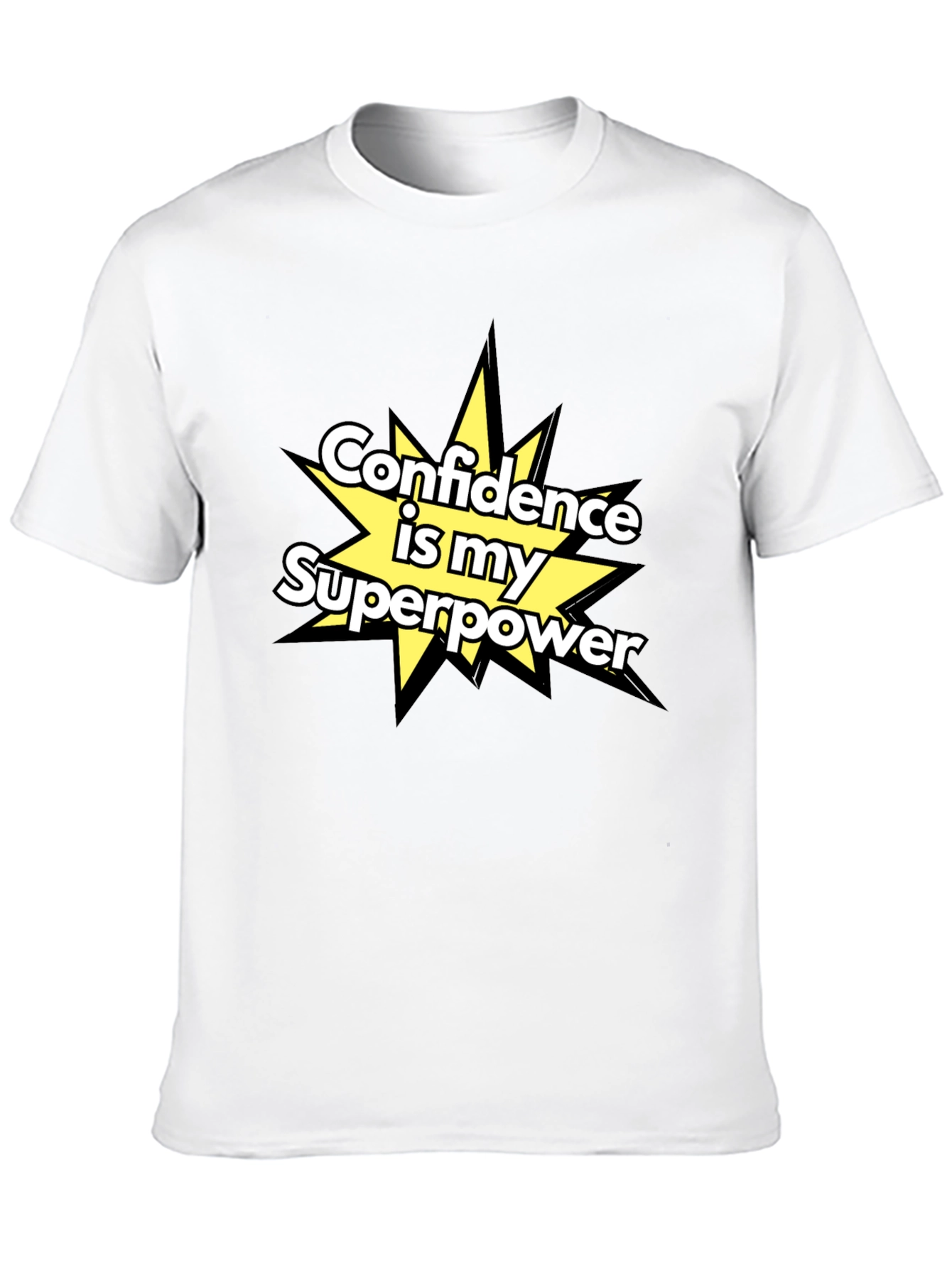 Black Confidence is my Superpower T-Shirt view 10