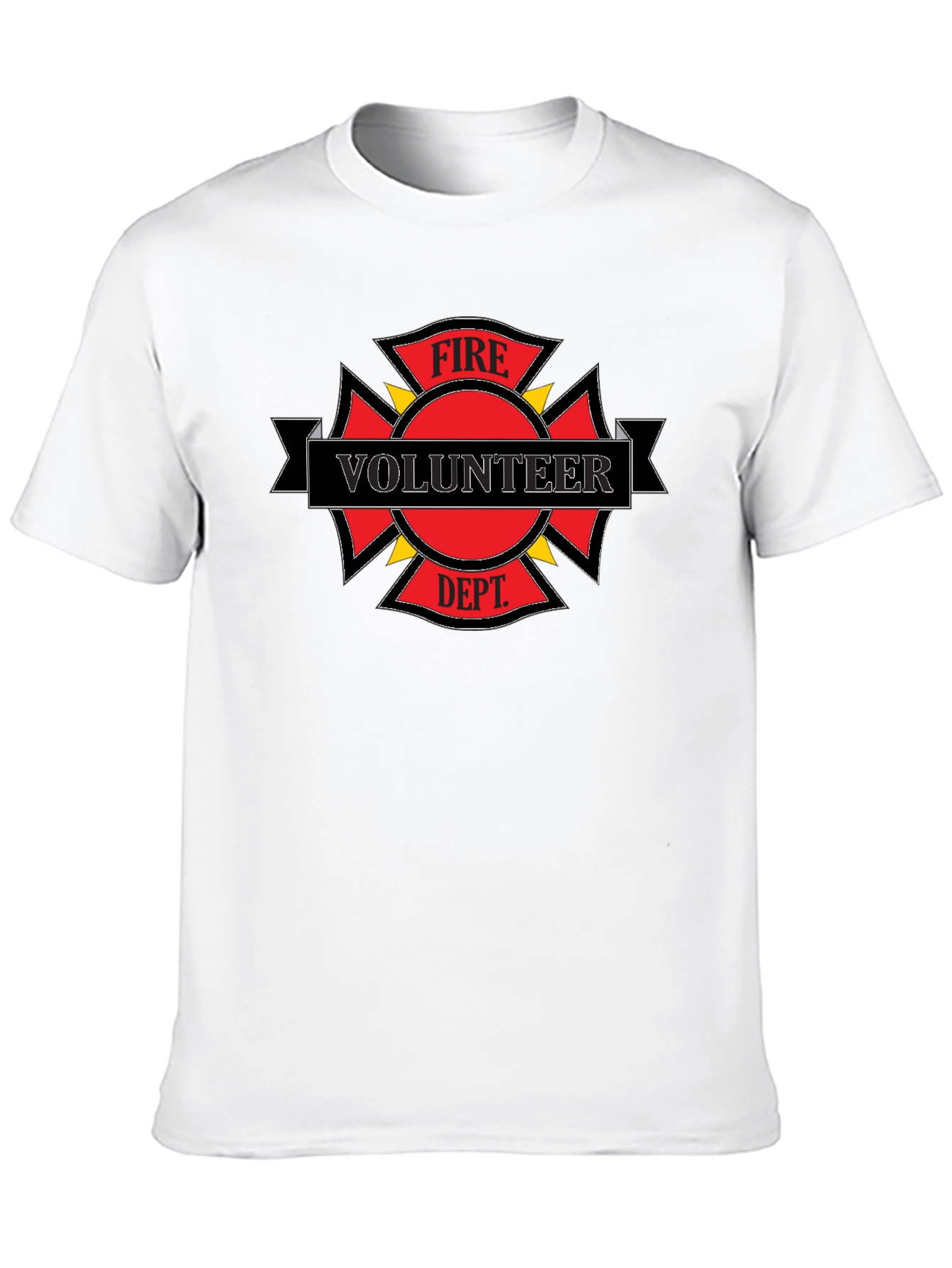 Black Volunteer Fire Dept. T-Shirt view 10