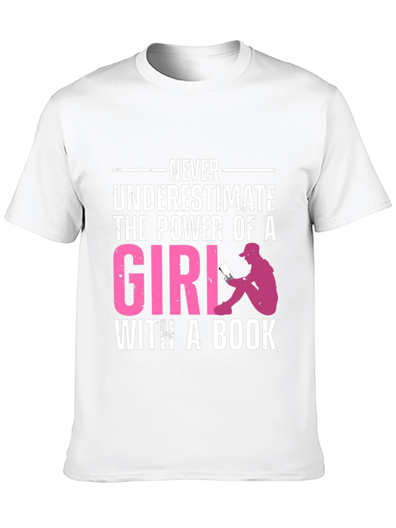 Black Power of a Girl with a Book T-Shirt view 10