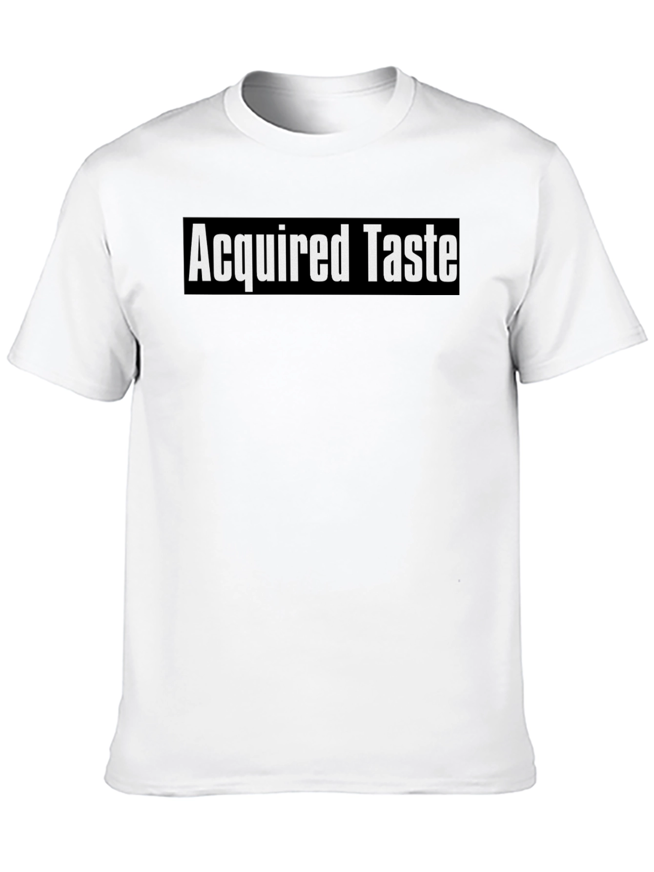 Black Acquired Taste Graphic Tee - Soft & Stylish Unisex T-Shirt view 10