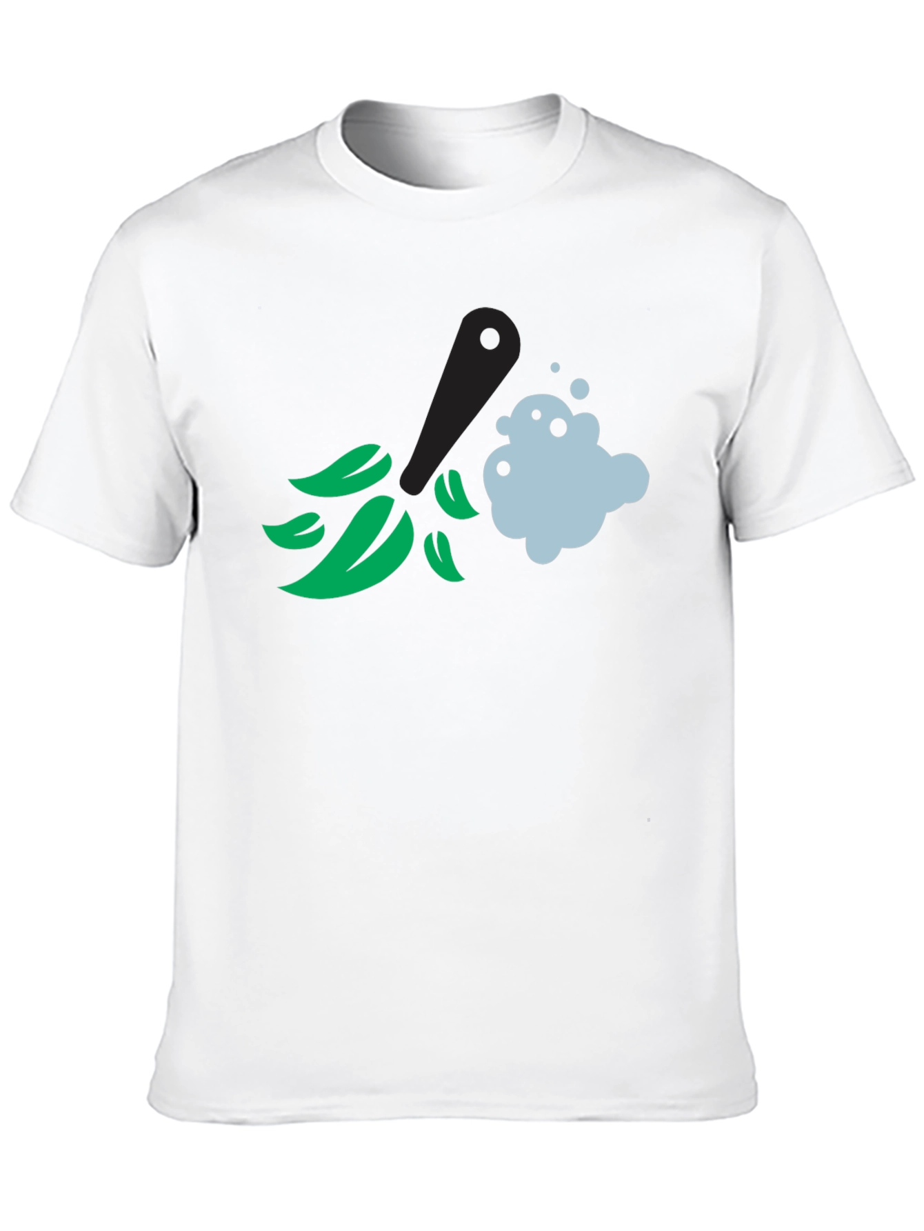 Black Nature Clean T-Shirt view 10