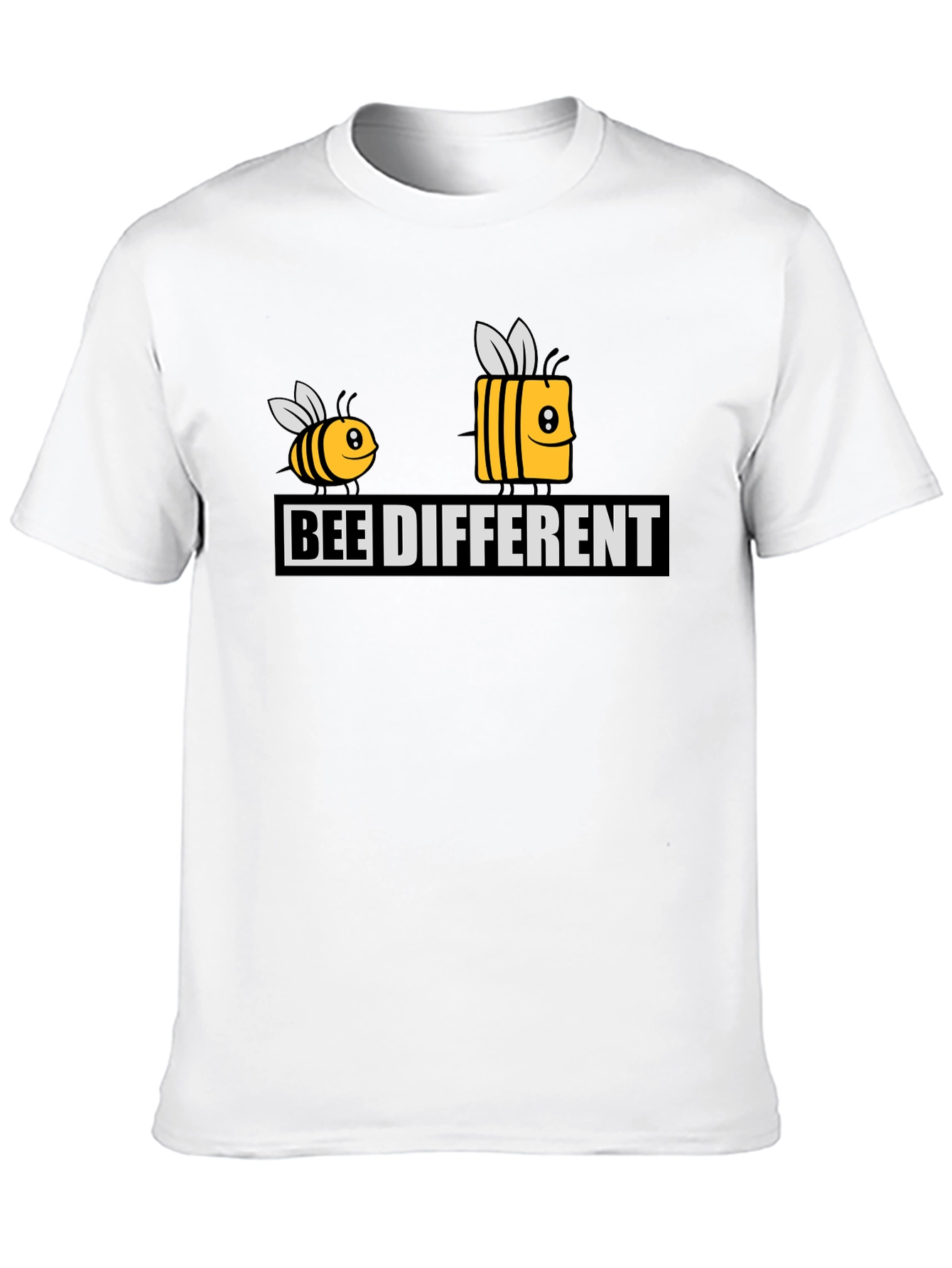 Black Bee Different Graphic Tee - Unique & Stylish! view 10