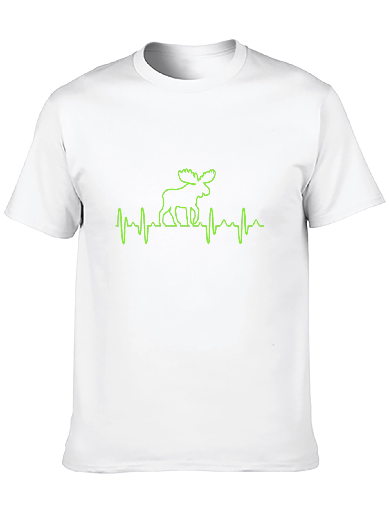Black Moose Heartbeat T-Shirt - Black view 10