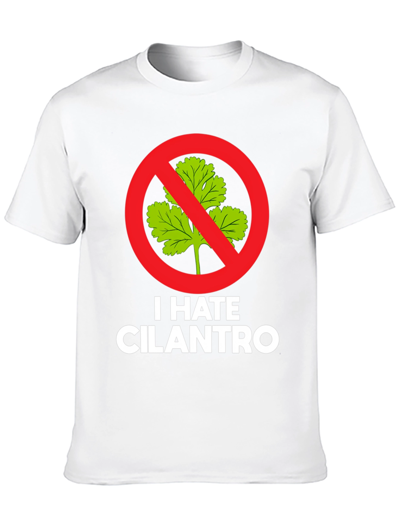 Black I Hate Cilantro Graphic Tee view 10