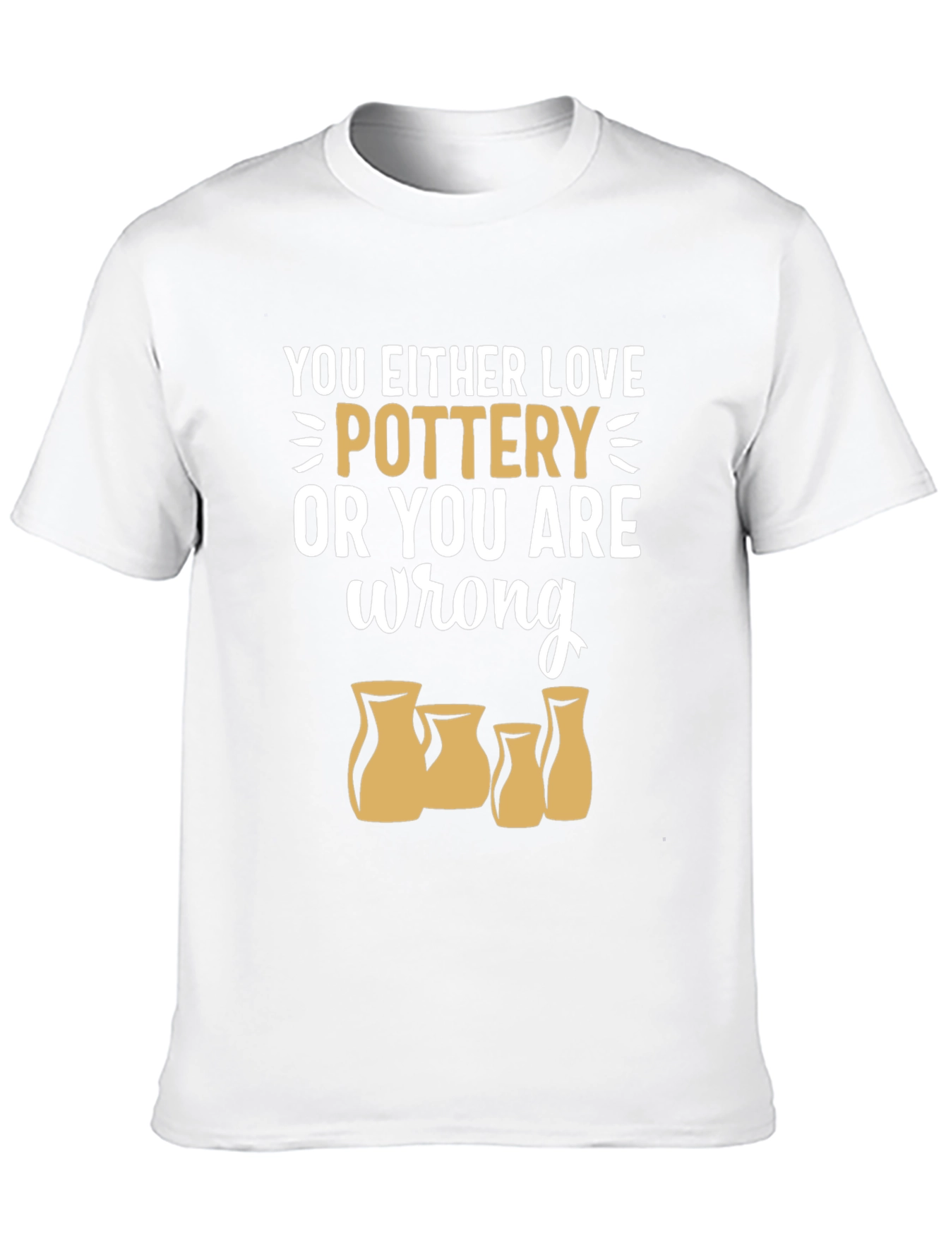 Black Pottery Lover Graphic Tee - Funny Ceramics Shirt view 10