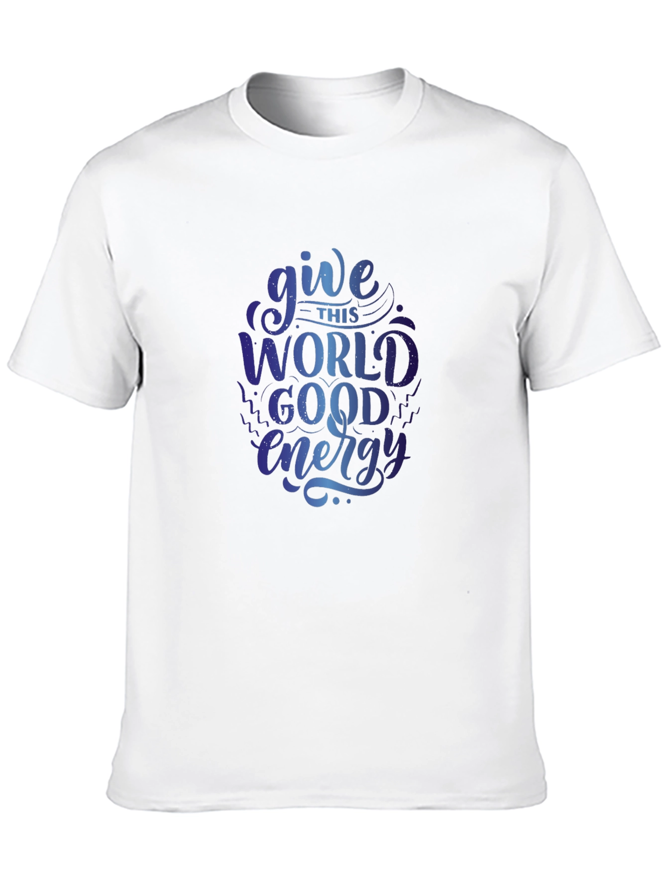Black Give This World Good Energy Graphic T-Shirt view 10