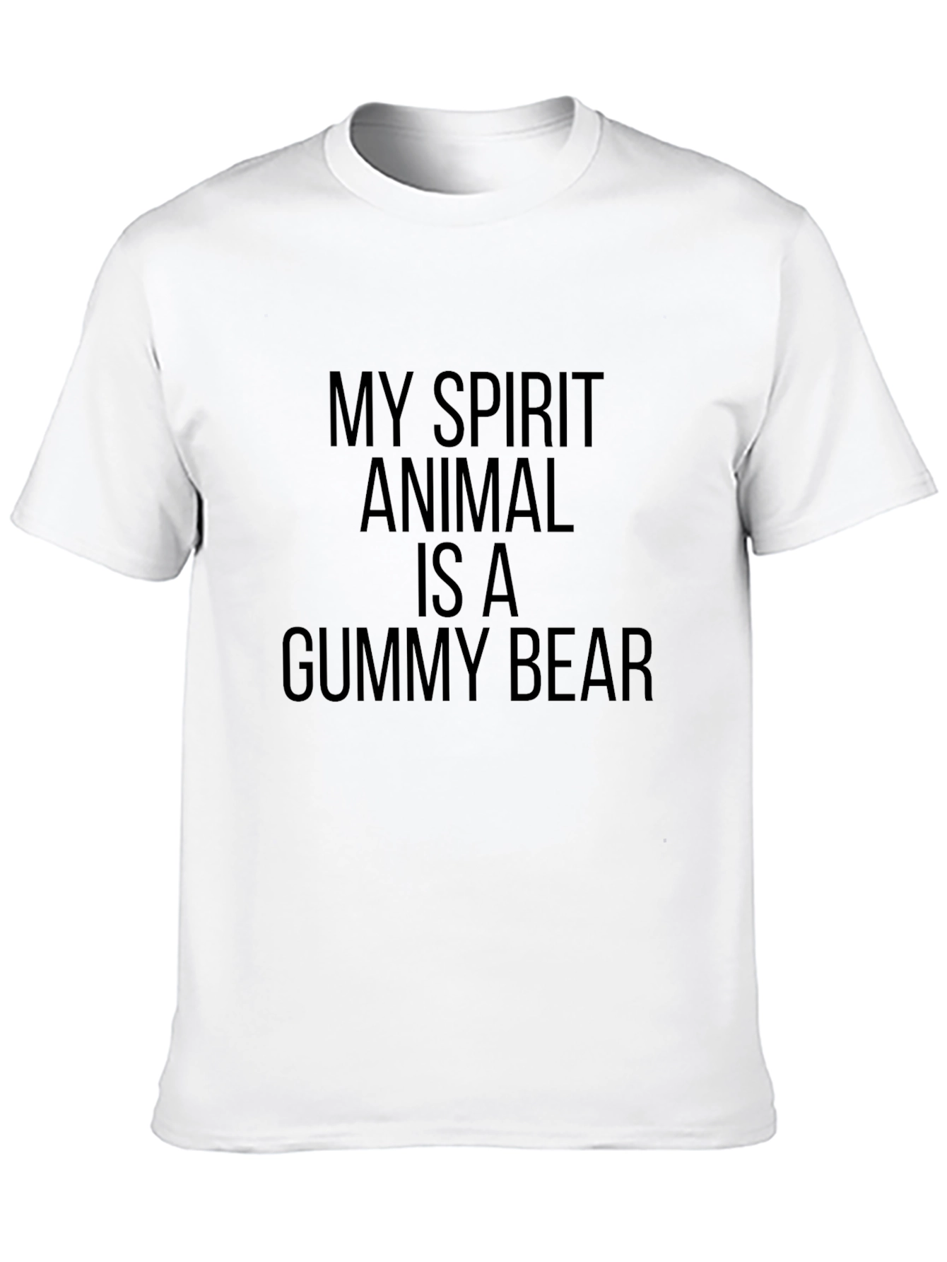 Black My Spirit Animal Gummy Bear T-Shirt view 10
