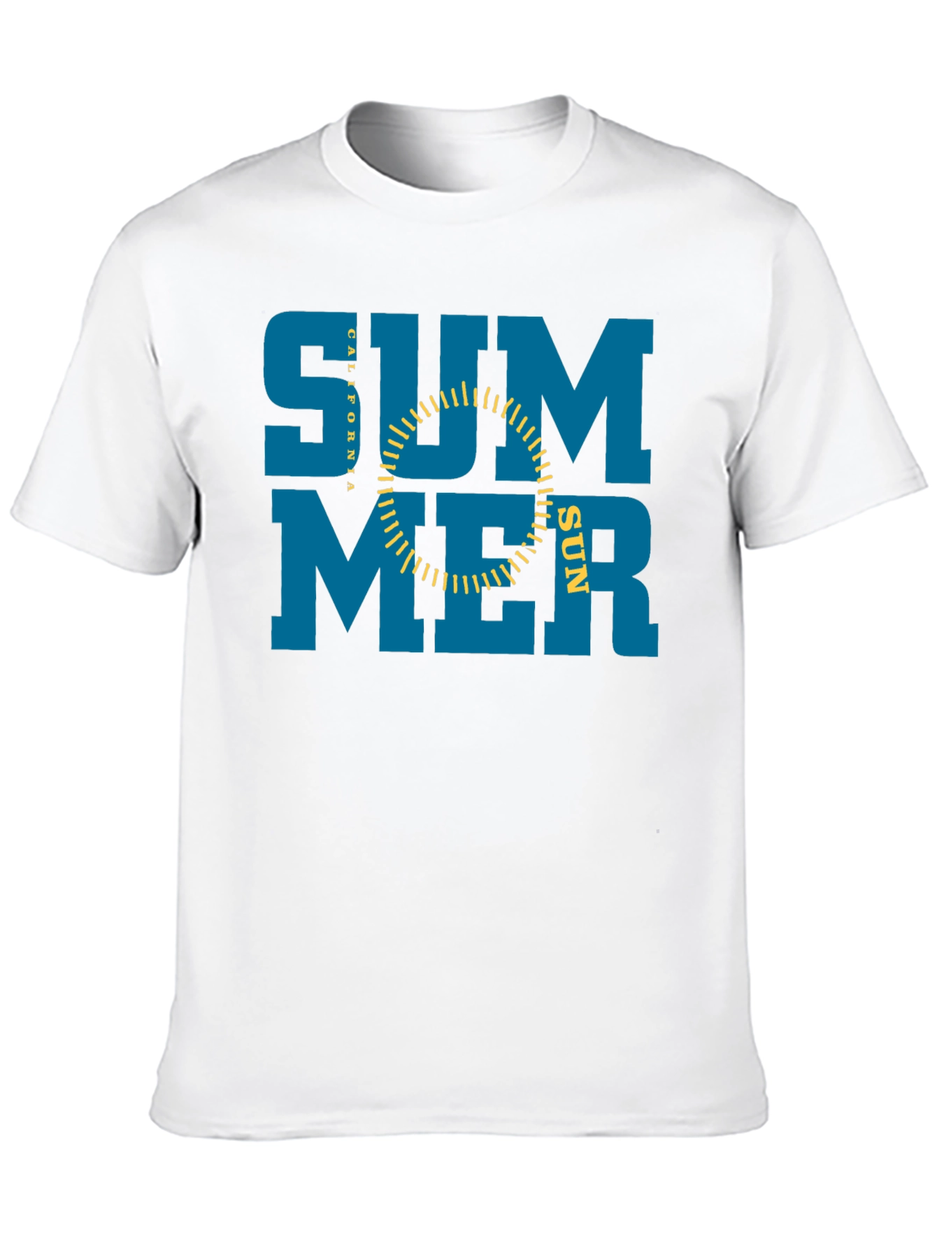 Black Summer California Sun Graphic T-Shirt view 10