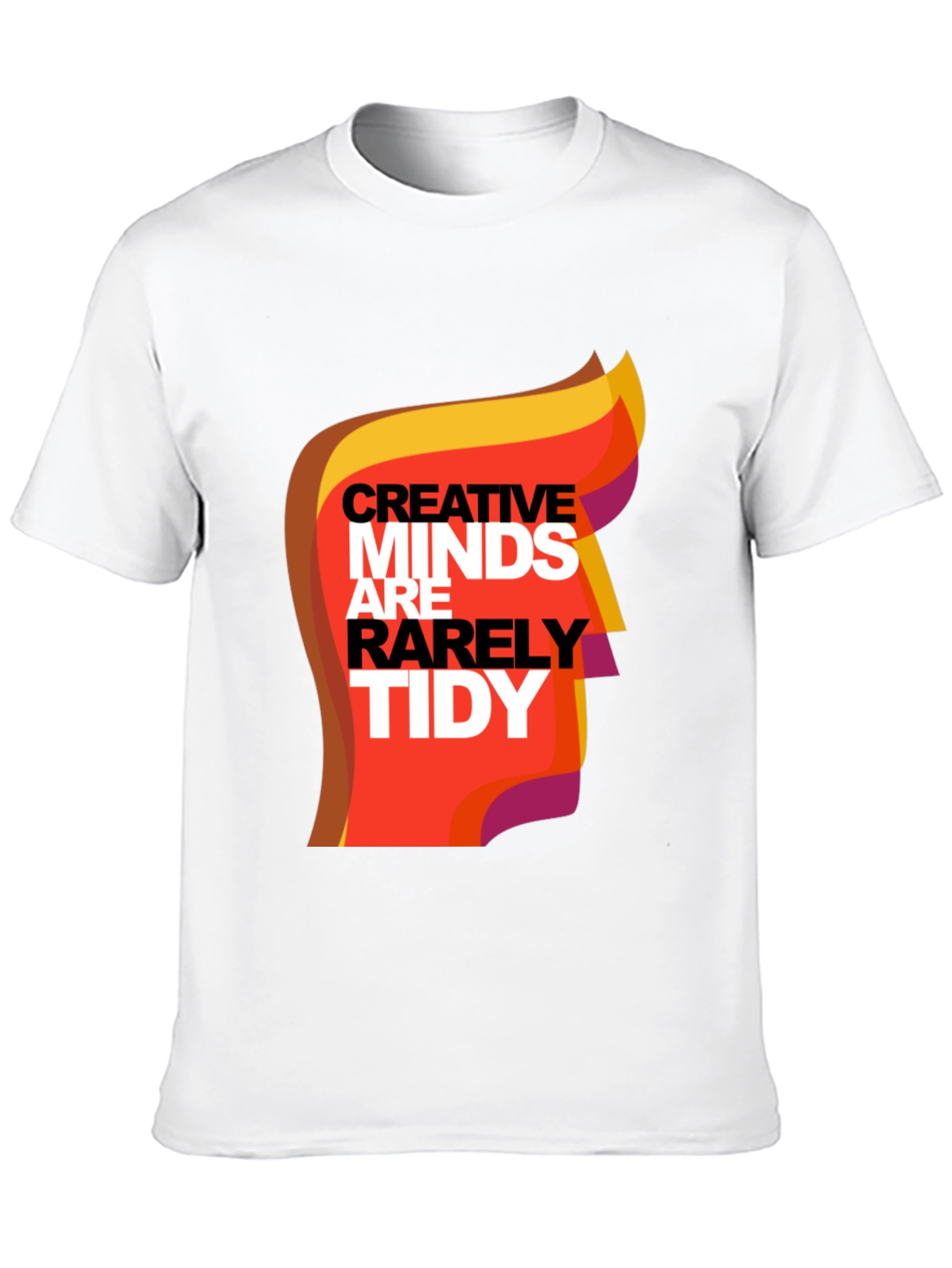 Black Creative Minds Graphic Tee - Unisex Black T-Shirt view 10
