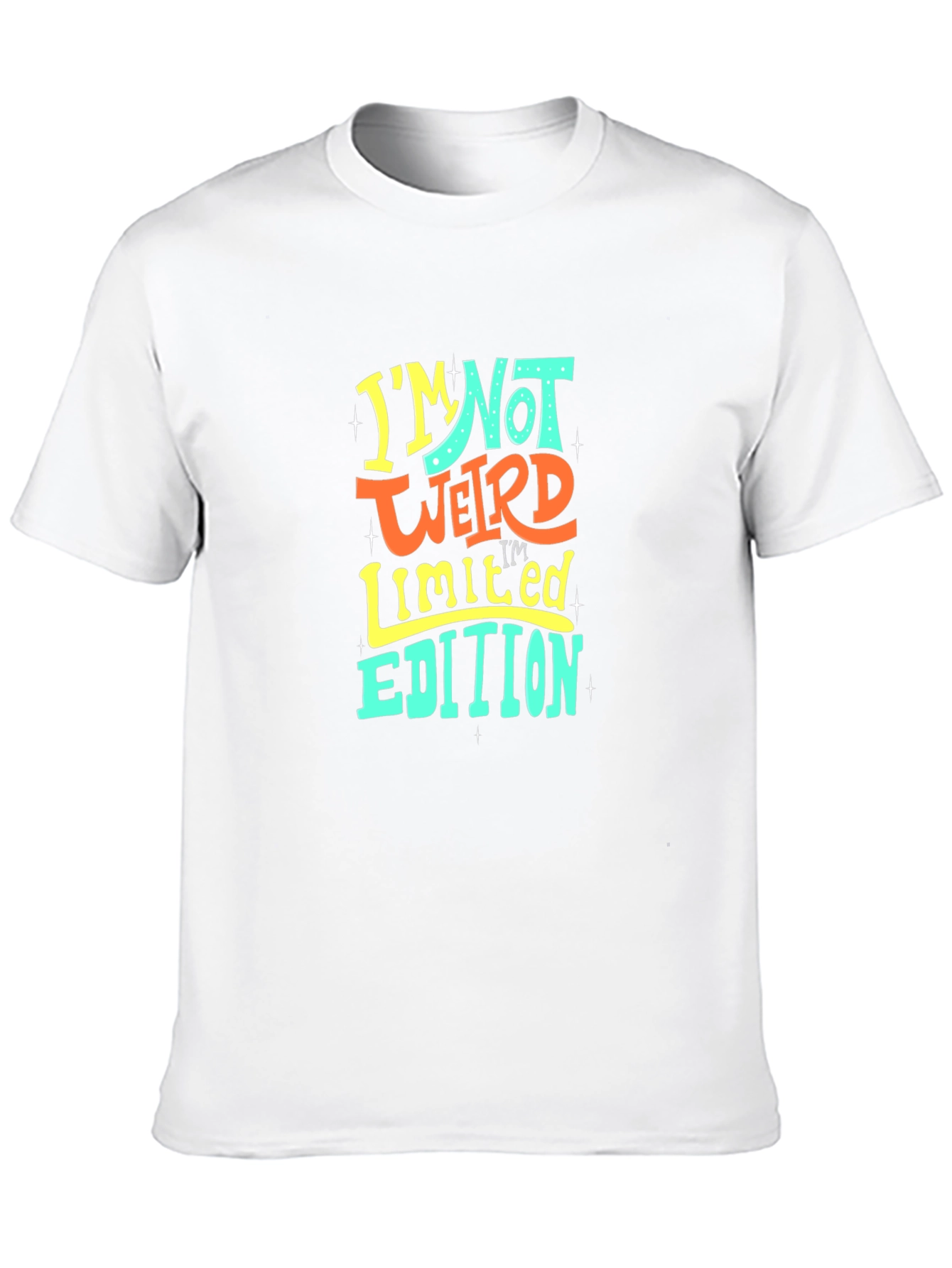 Black I'm Not Weird, Limited Edition T-Shirt view 10