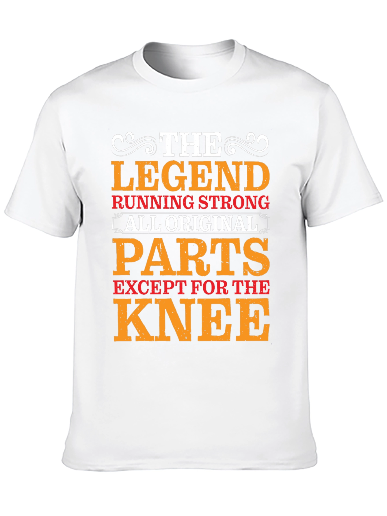 Black The Legend Running Strong T-Shirt view 10