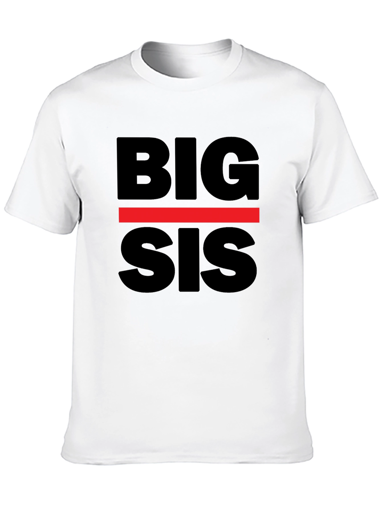 Black Big Sis Graphic T-Shirt - Black Tee view 10