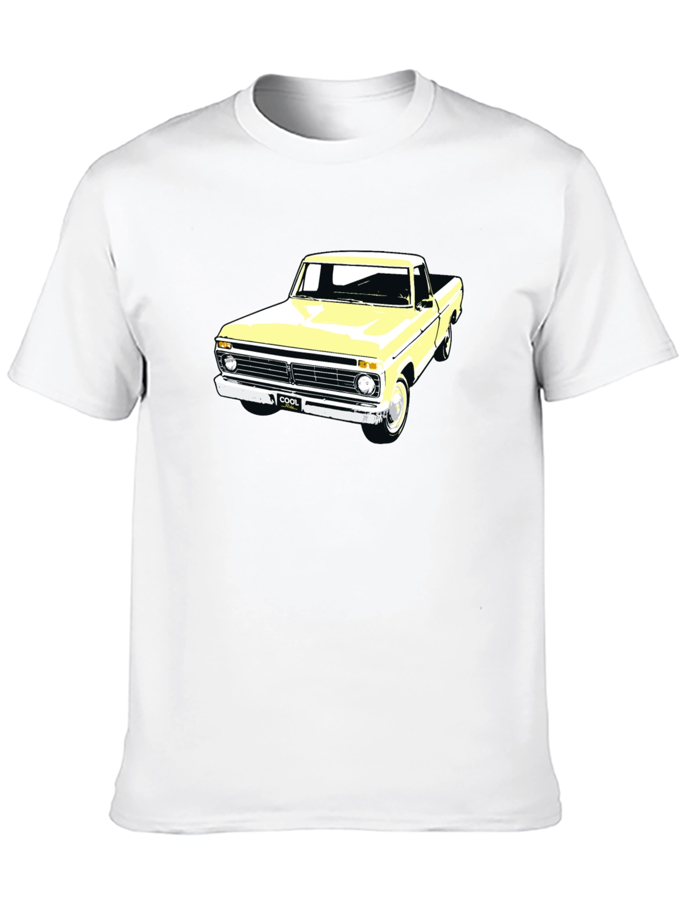 Black Classic Truck Graphic Tee - Cool Vintage Style view 10