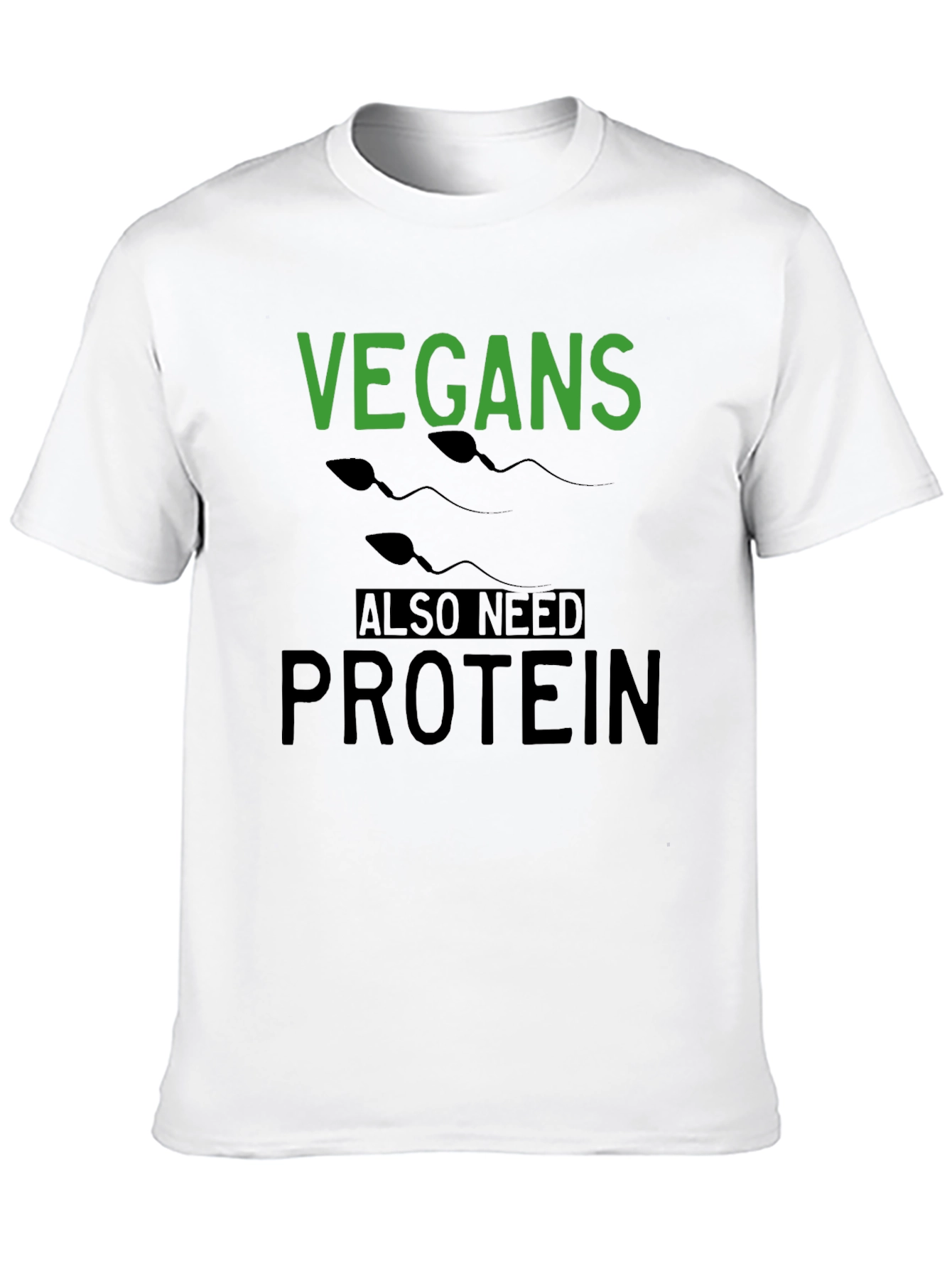 Vegans Need Protein T-Shirt - 10